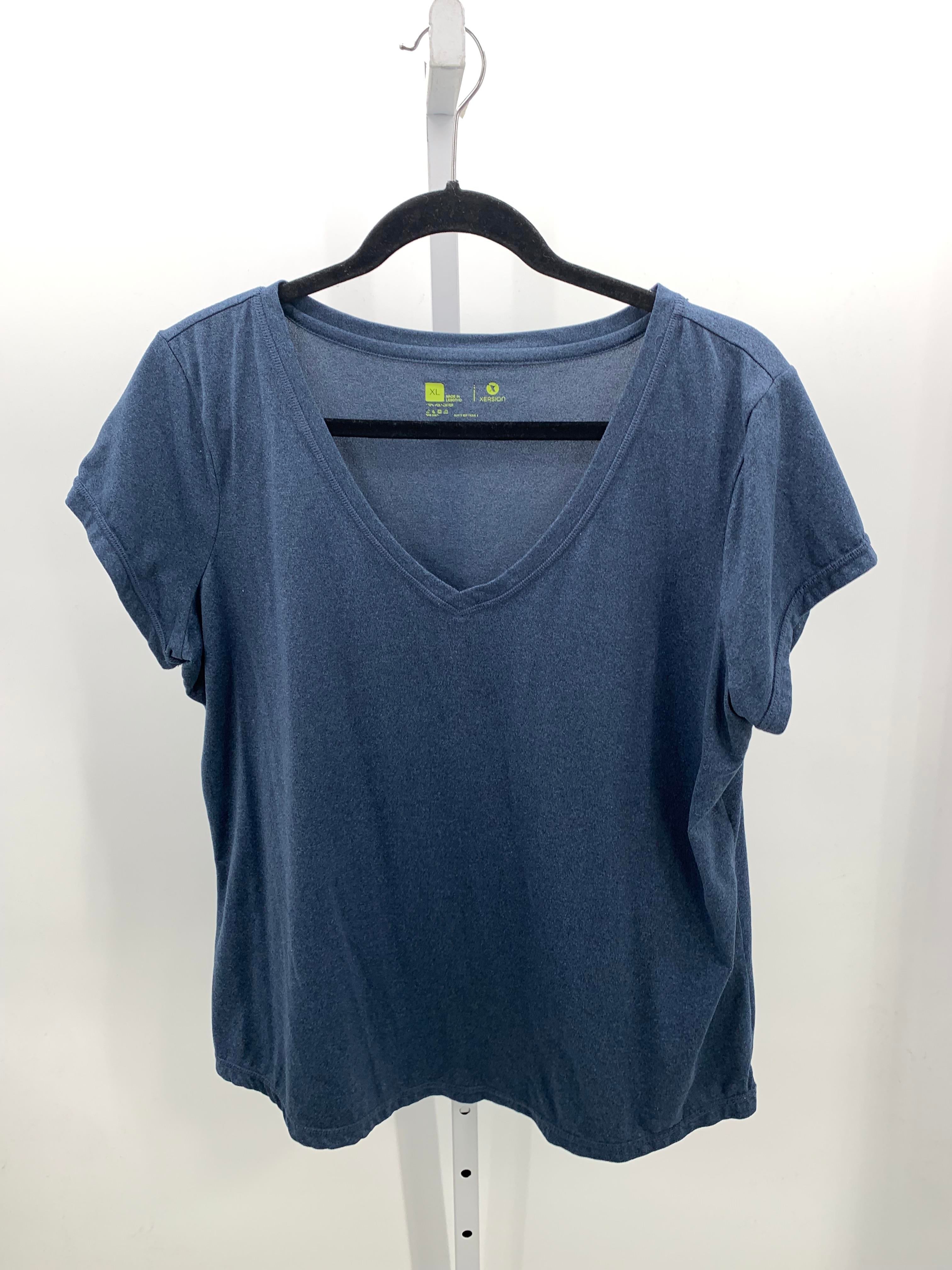 Xersion Size Extra Large Misses Short Sleeve Shirt