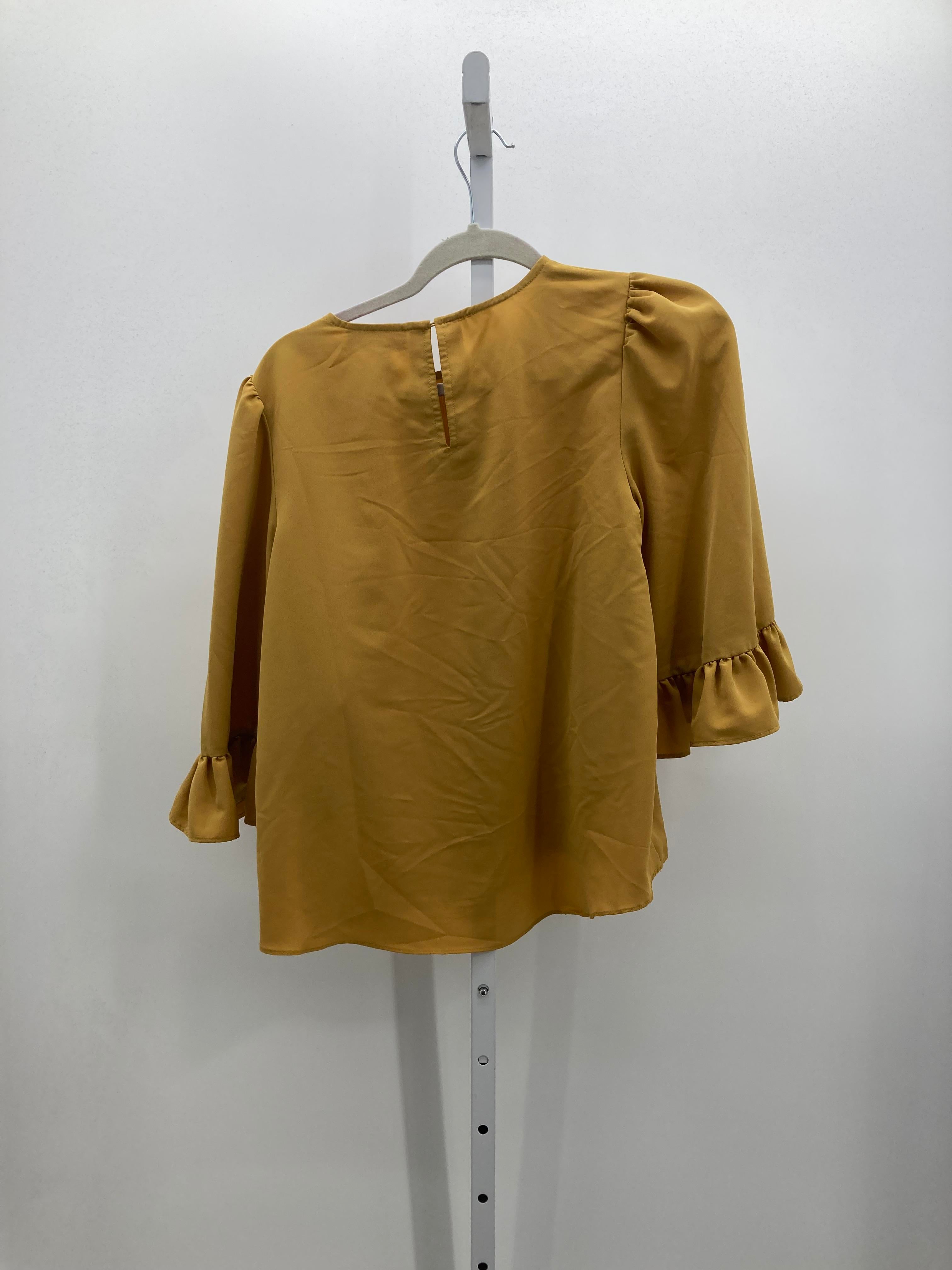 Catherine Malandrino Size Small Misses 3/4 Sleeve Shirt