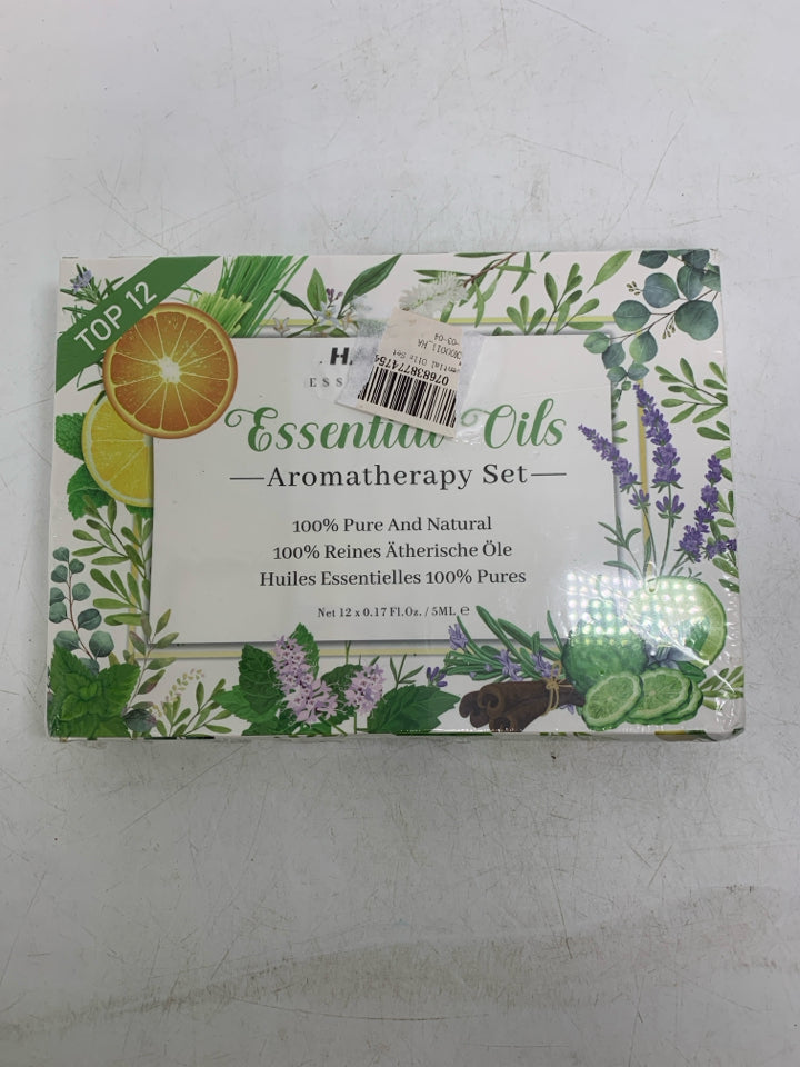 NIB ESSENTIAL OILS.