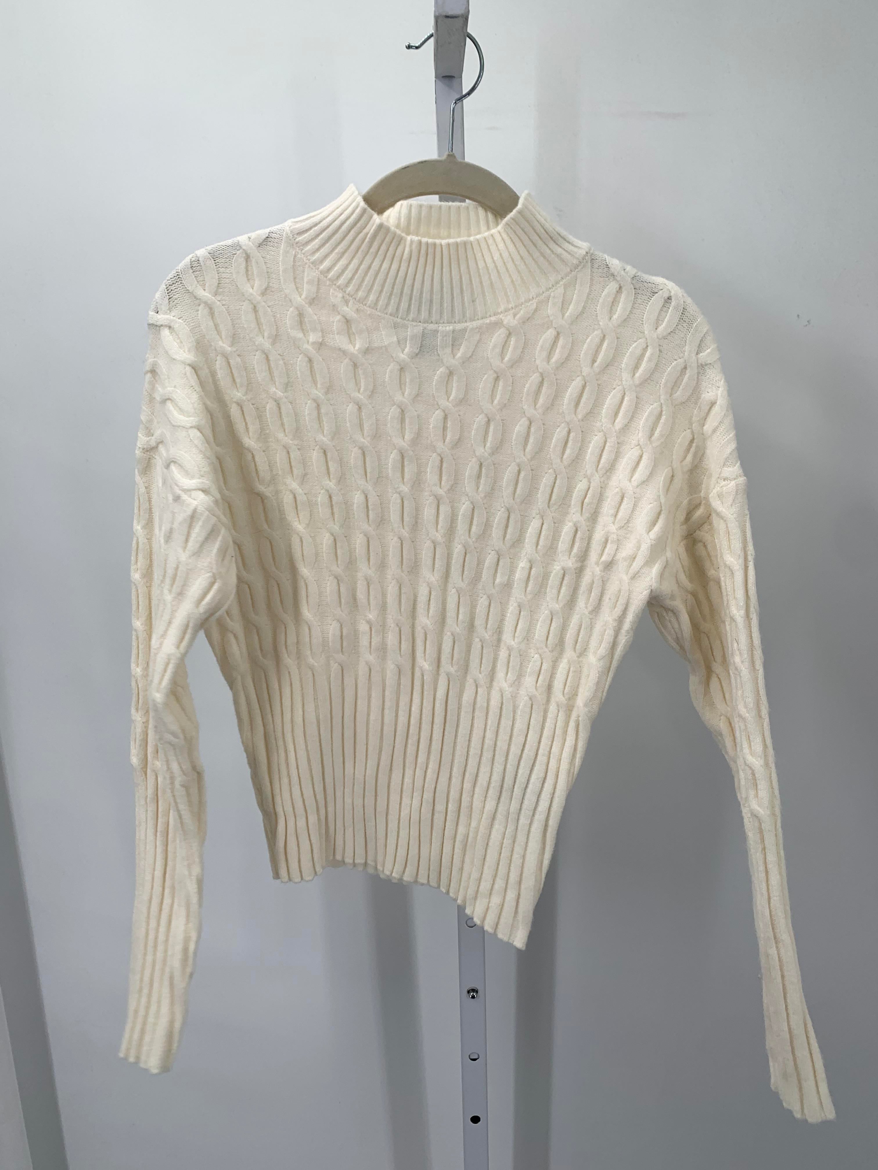 Size X Small Misses Long Slv Sweater