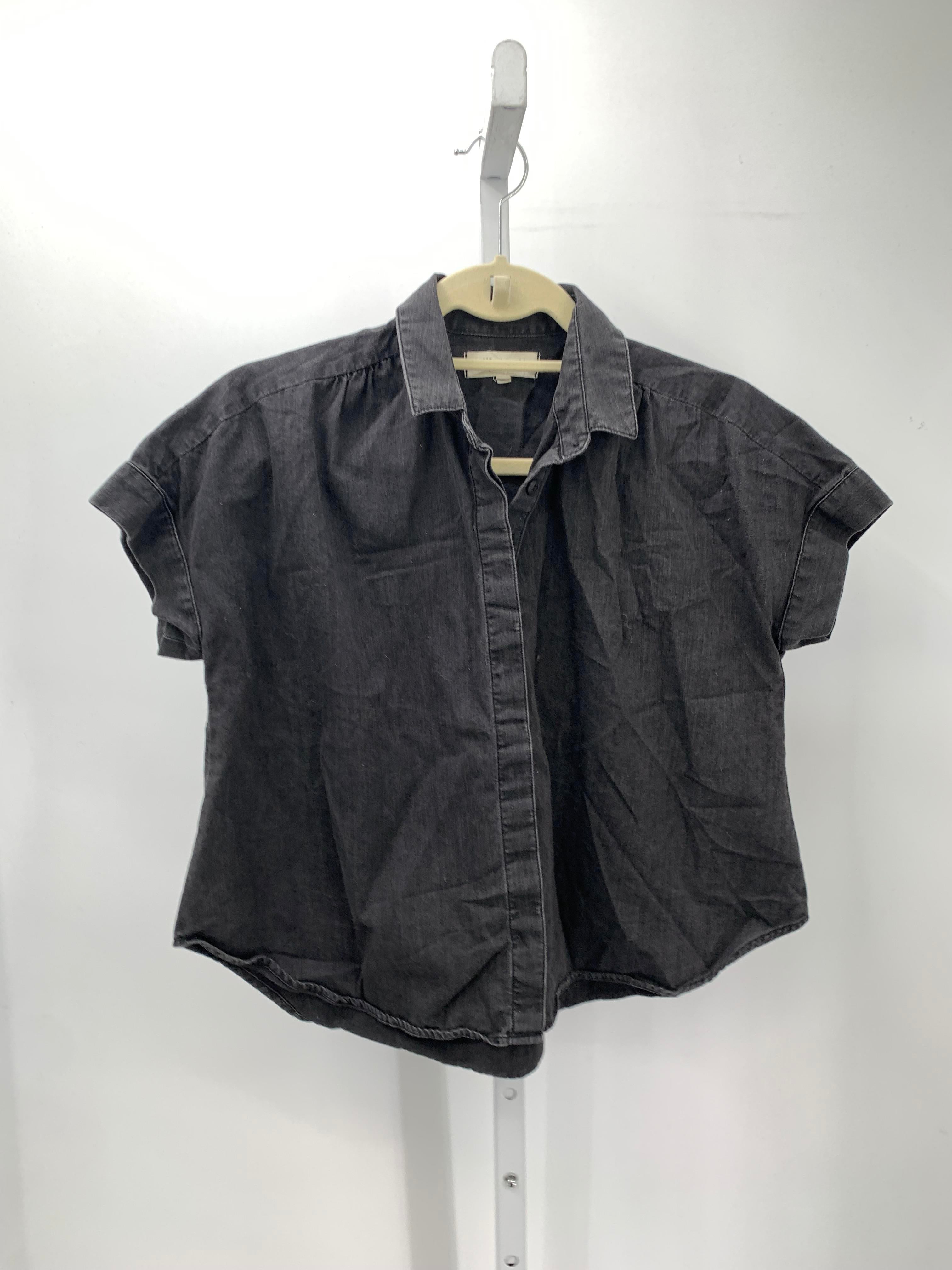 Madewell Size X Small Misses Short Sleeve Shirt