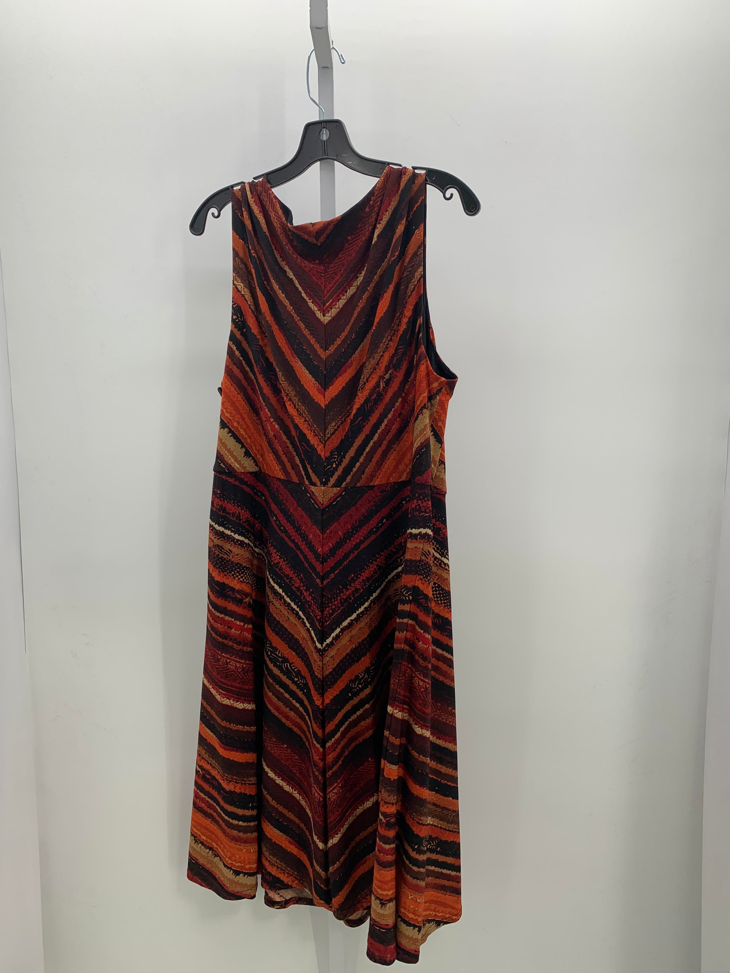 Dress Barn Size 18 W Womens Sleeveless Dress