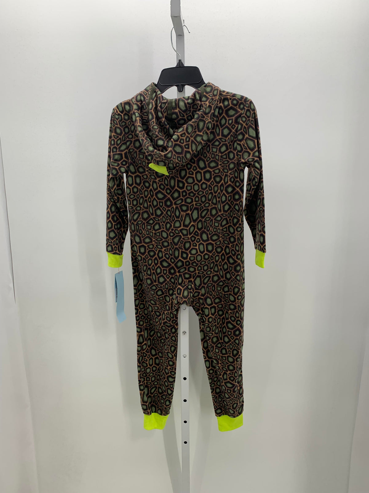 NEW GREEN PATTERN HOODED