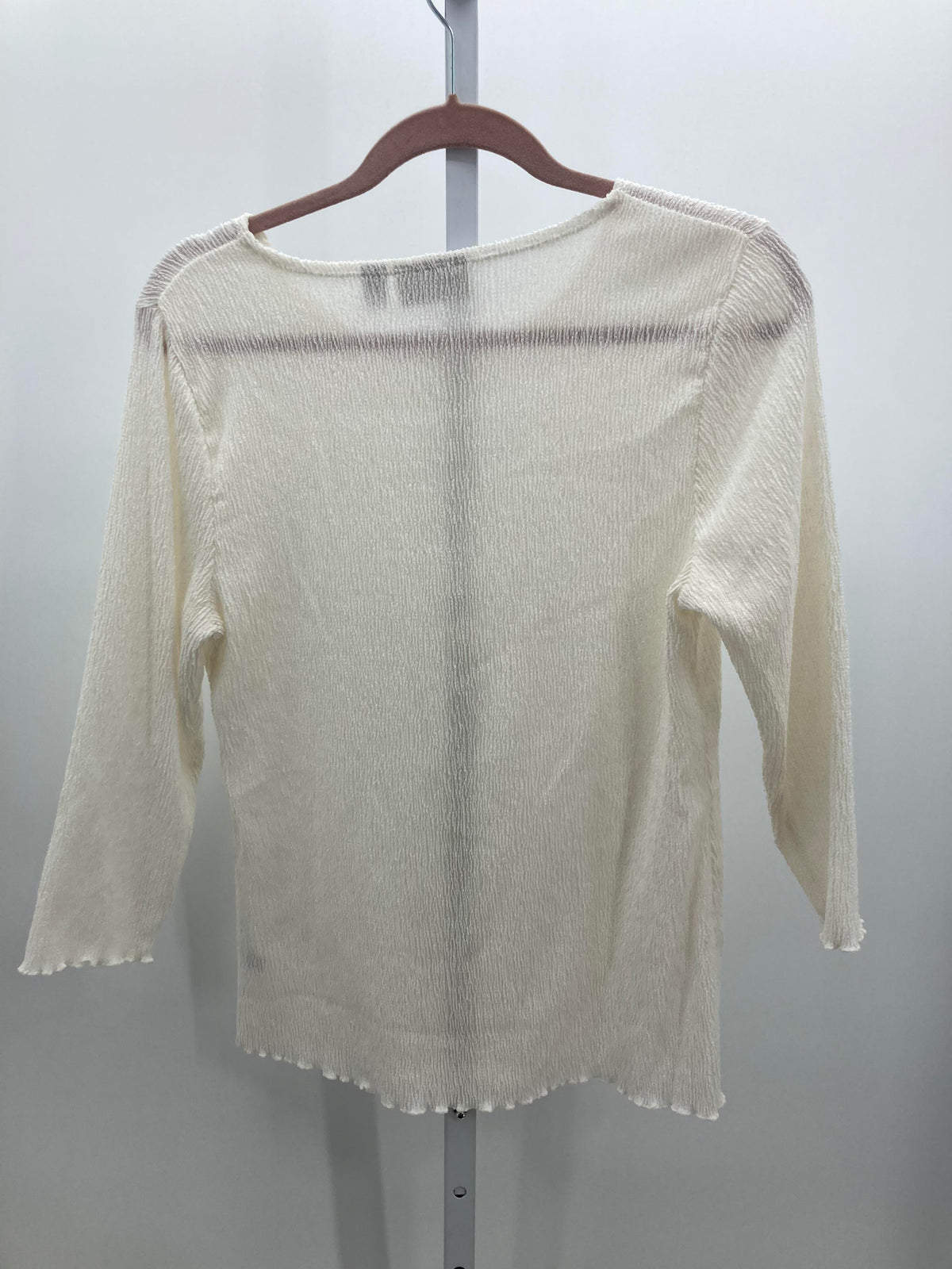 Croft & Barrow Size Extra Large Misses 3/4 Sleeve Shirt