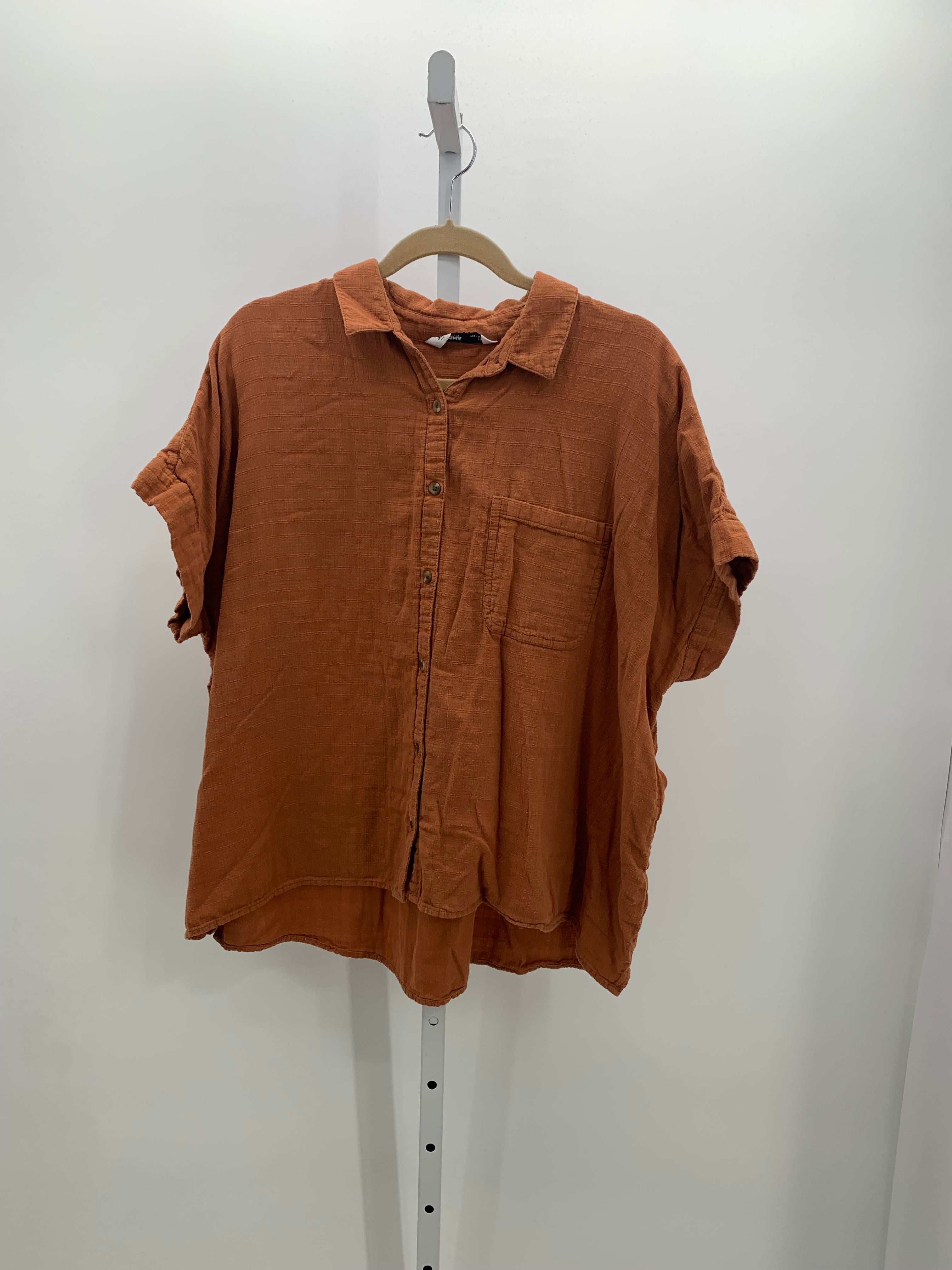 Sonoma Size 1X Womens Short Sleeve Shirt