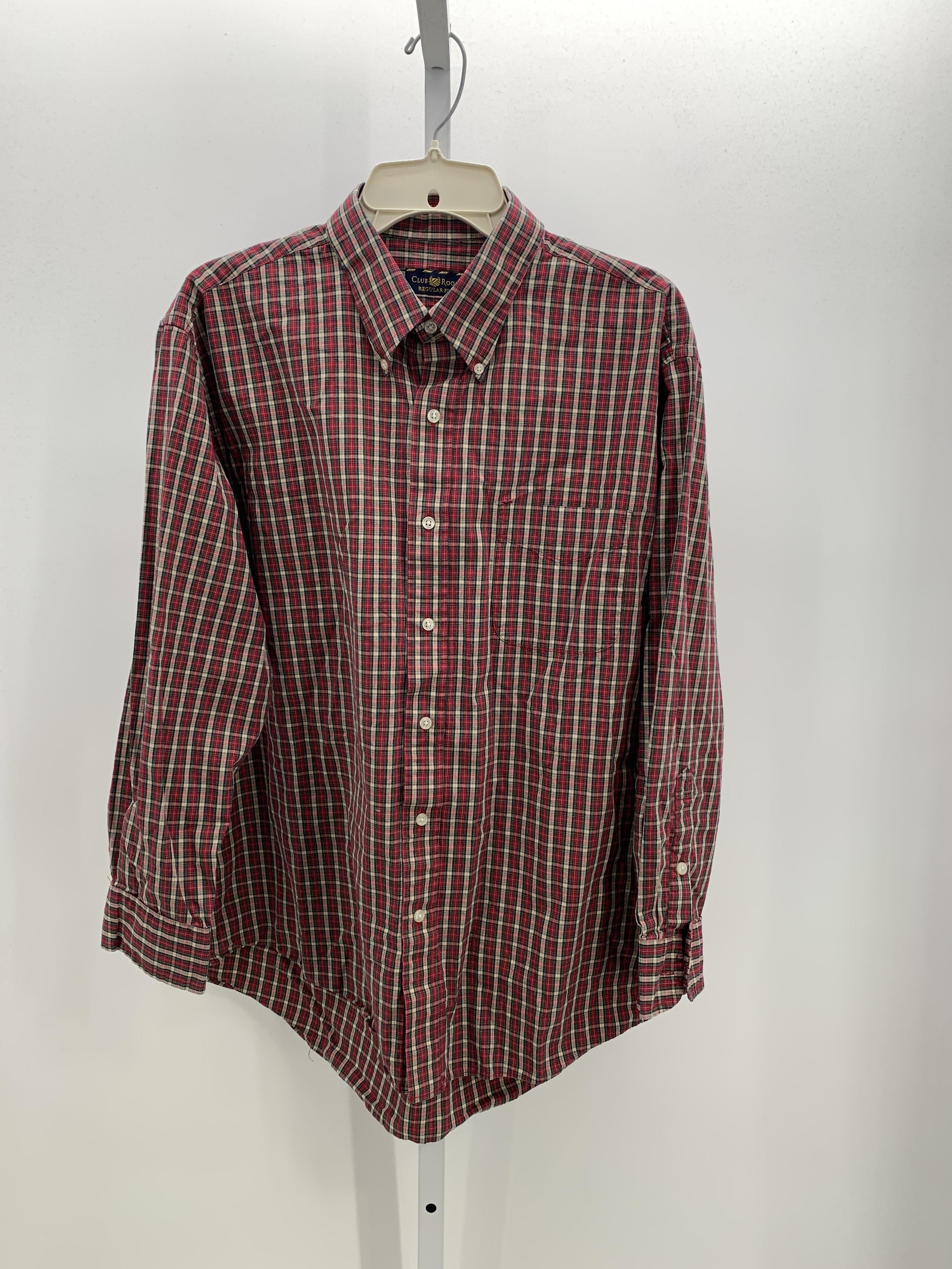 PLAID BTN DOWN
