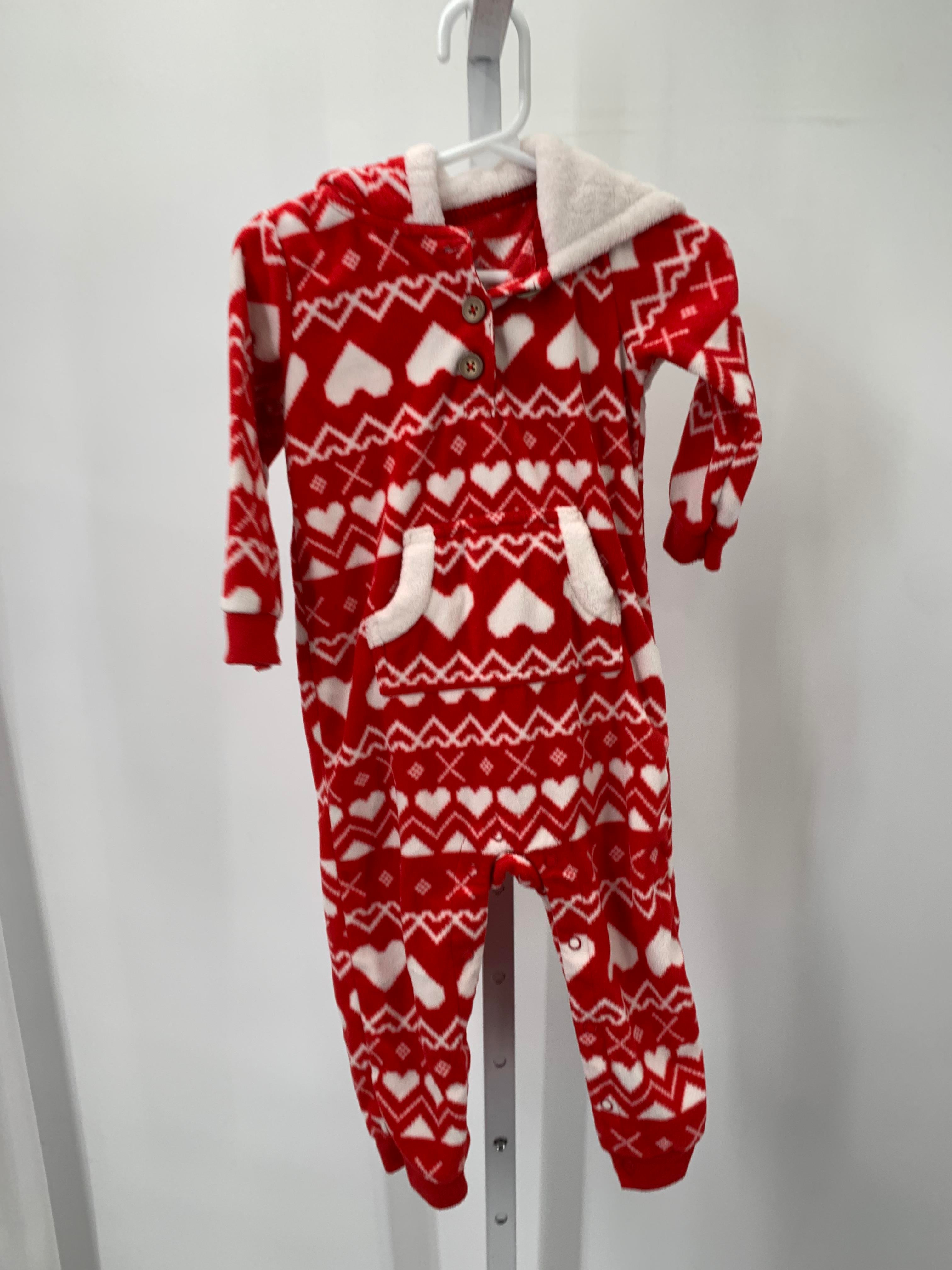 Carters Size 18 Months Girls Long Slv. Romper