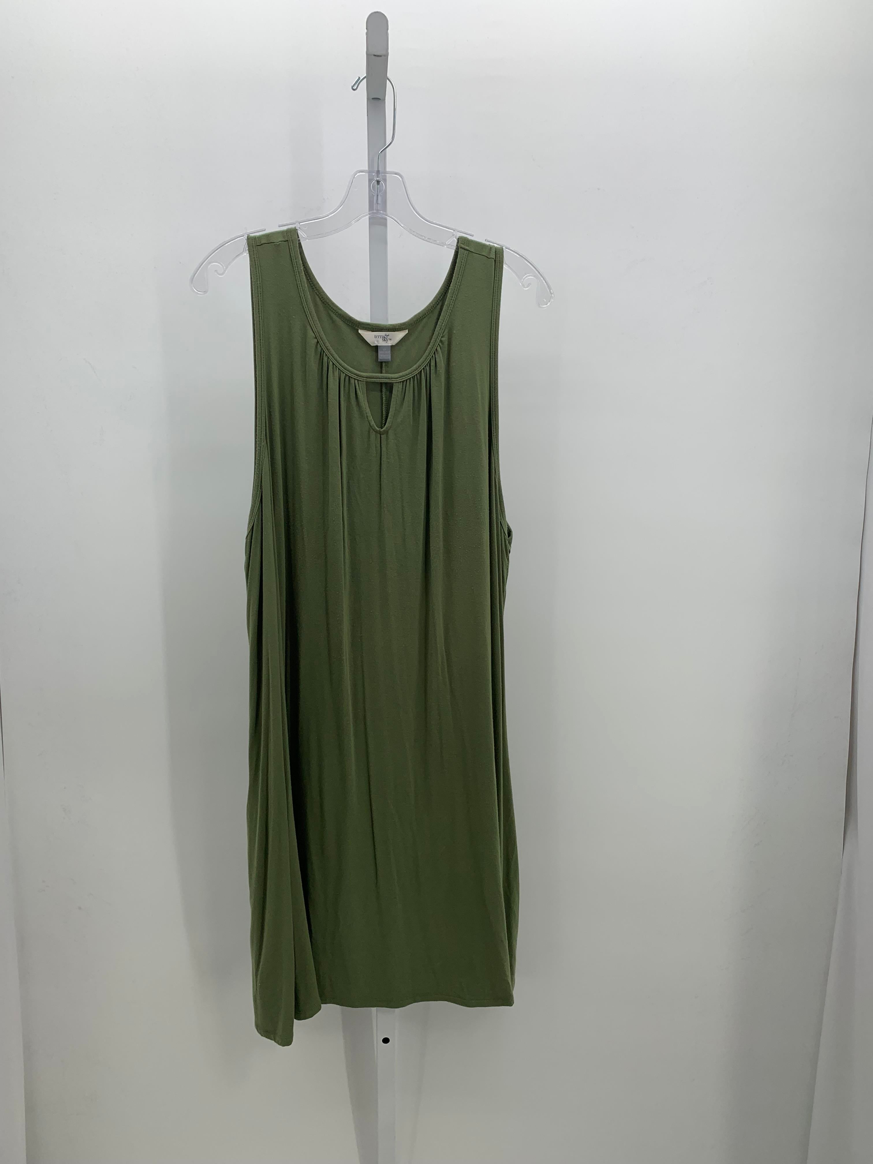 Terra & Sky Size 1X Womens Sundress