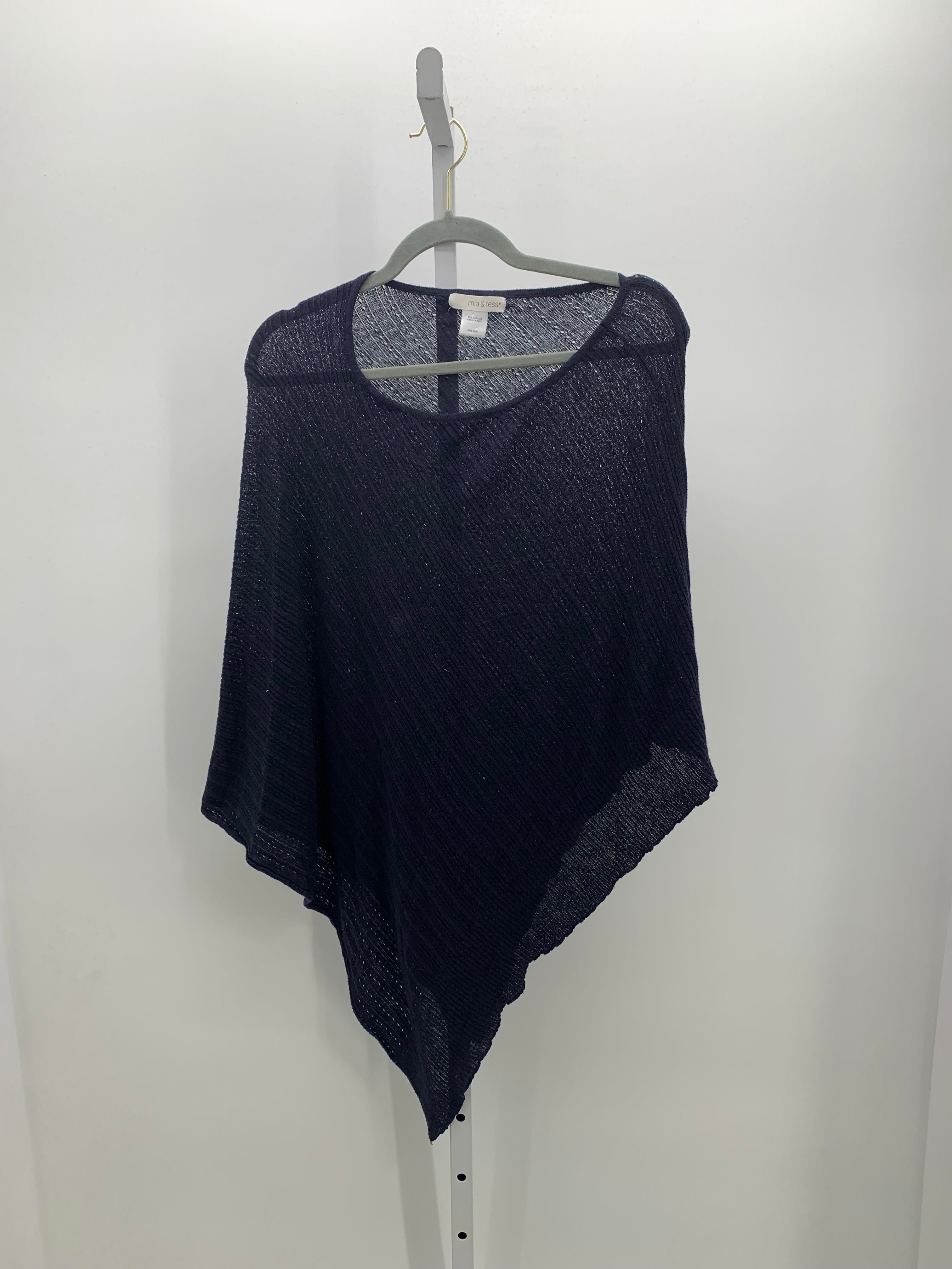 Mia & Tess Size Medium Misses Poncho