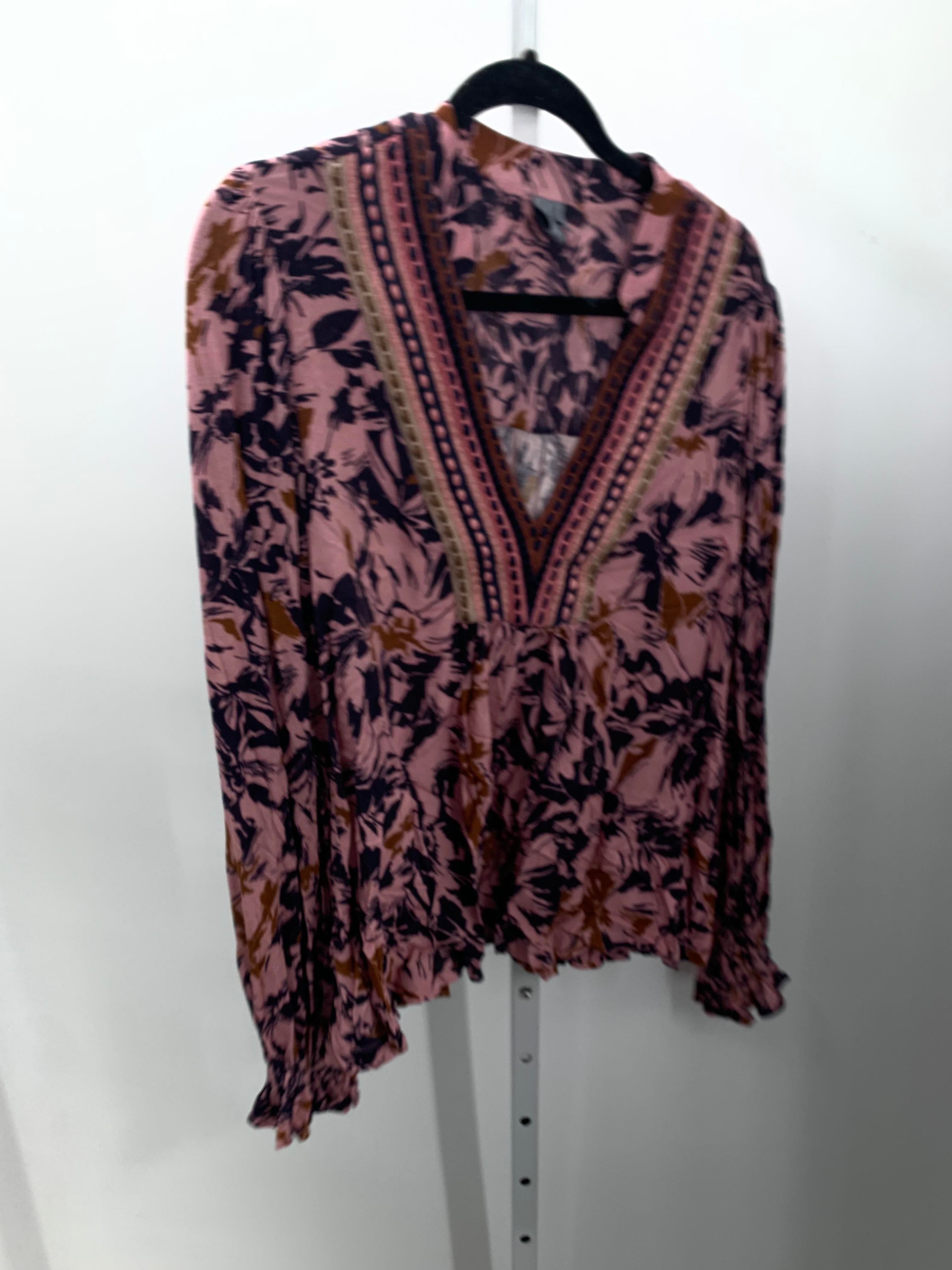 Size Extra Large Misses Long Sleeve Shirt