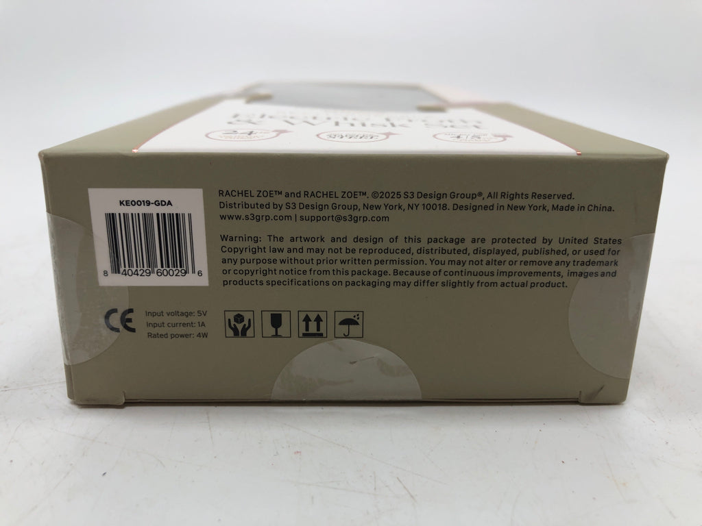 NIB RECHARGABLE ELECTRIC FROTH & WHISK SET.