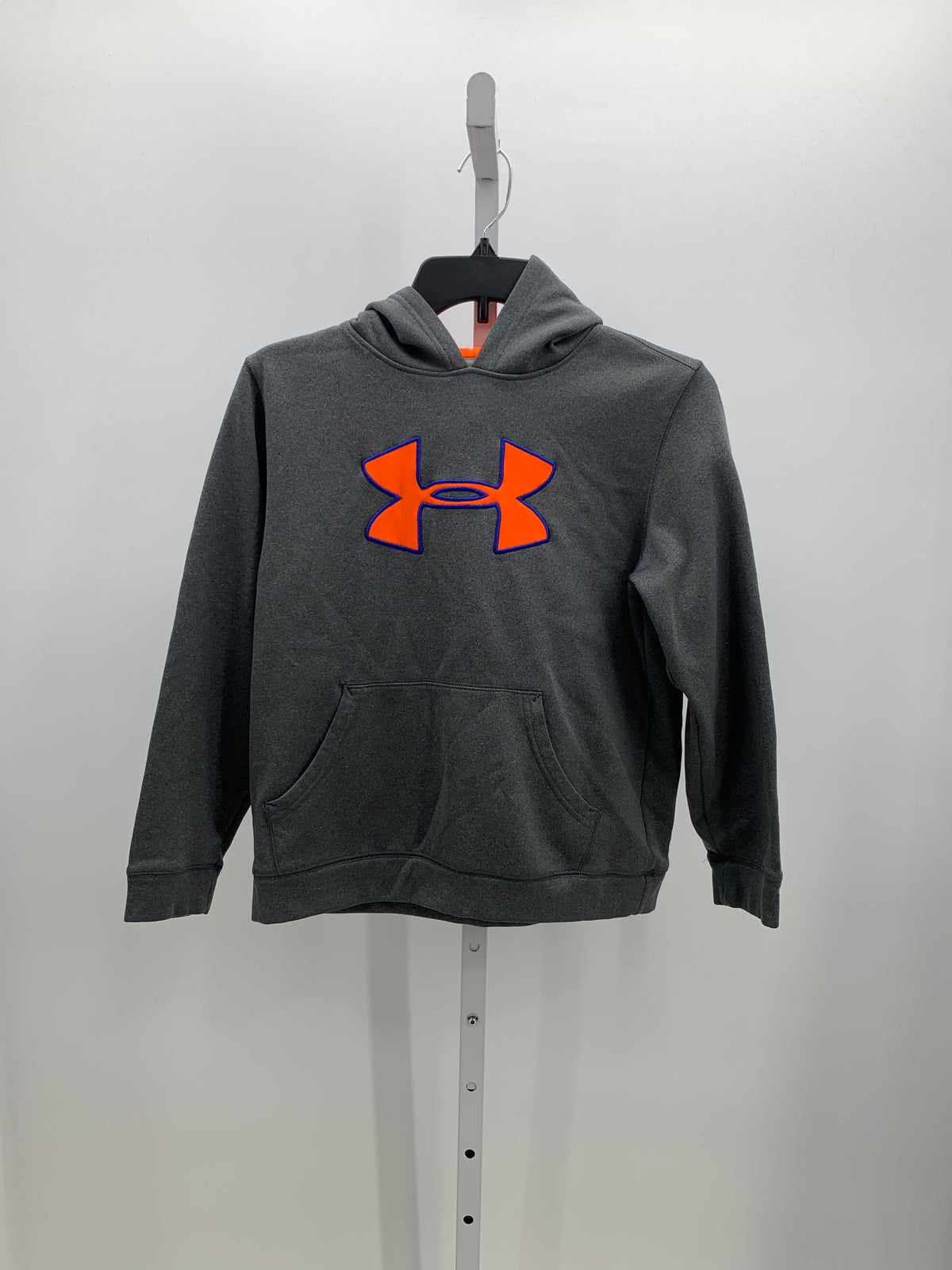 ORANGE HOODED KNIT