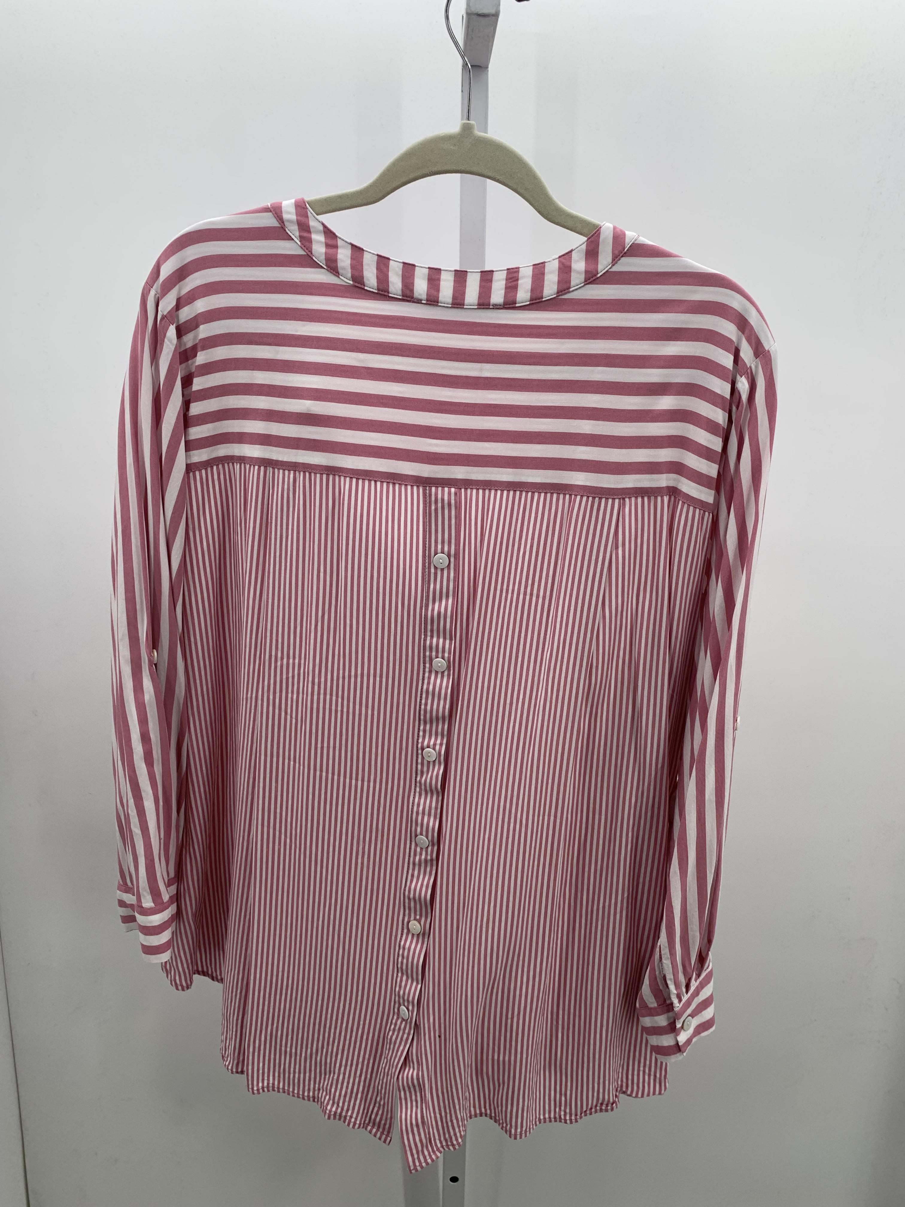 Jane + Delancey Size 2X Womens 3/4 Sleeve Shirt