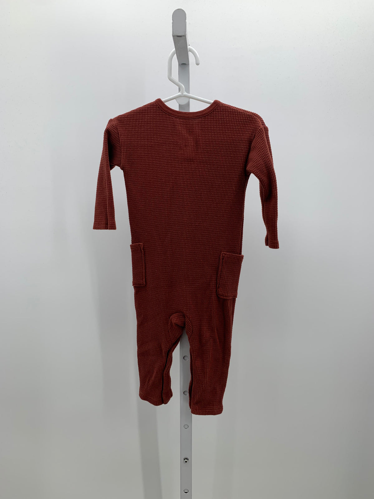 BTN DOWN WAFFLE KNIT