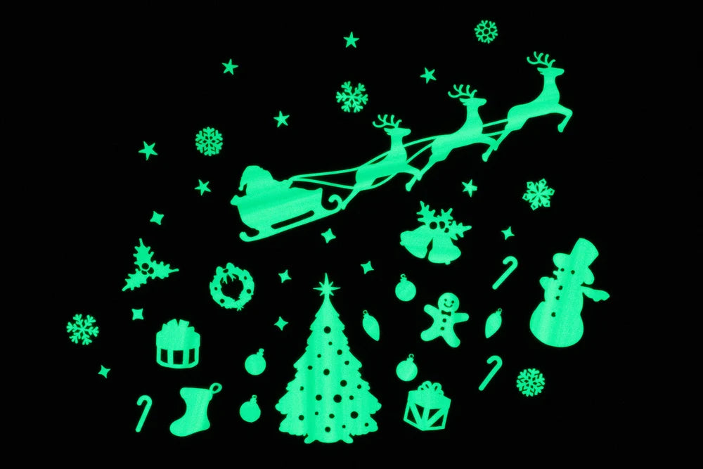 New GloPlay Merry Christmas Stickers