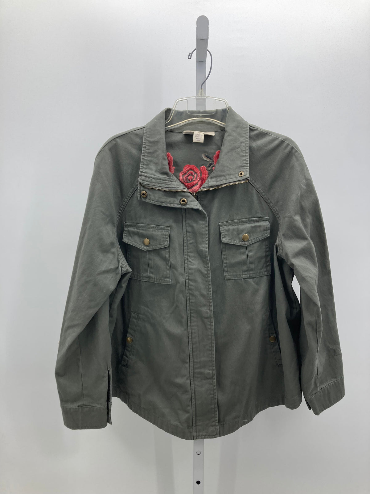 Style & Co. Size Medium Misses Lightweight Jacket
