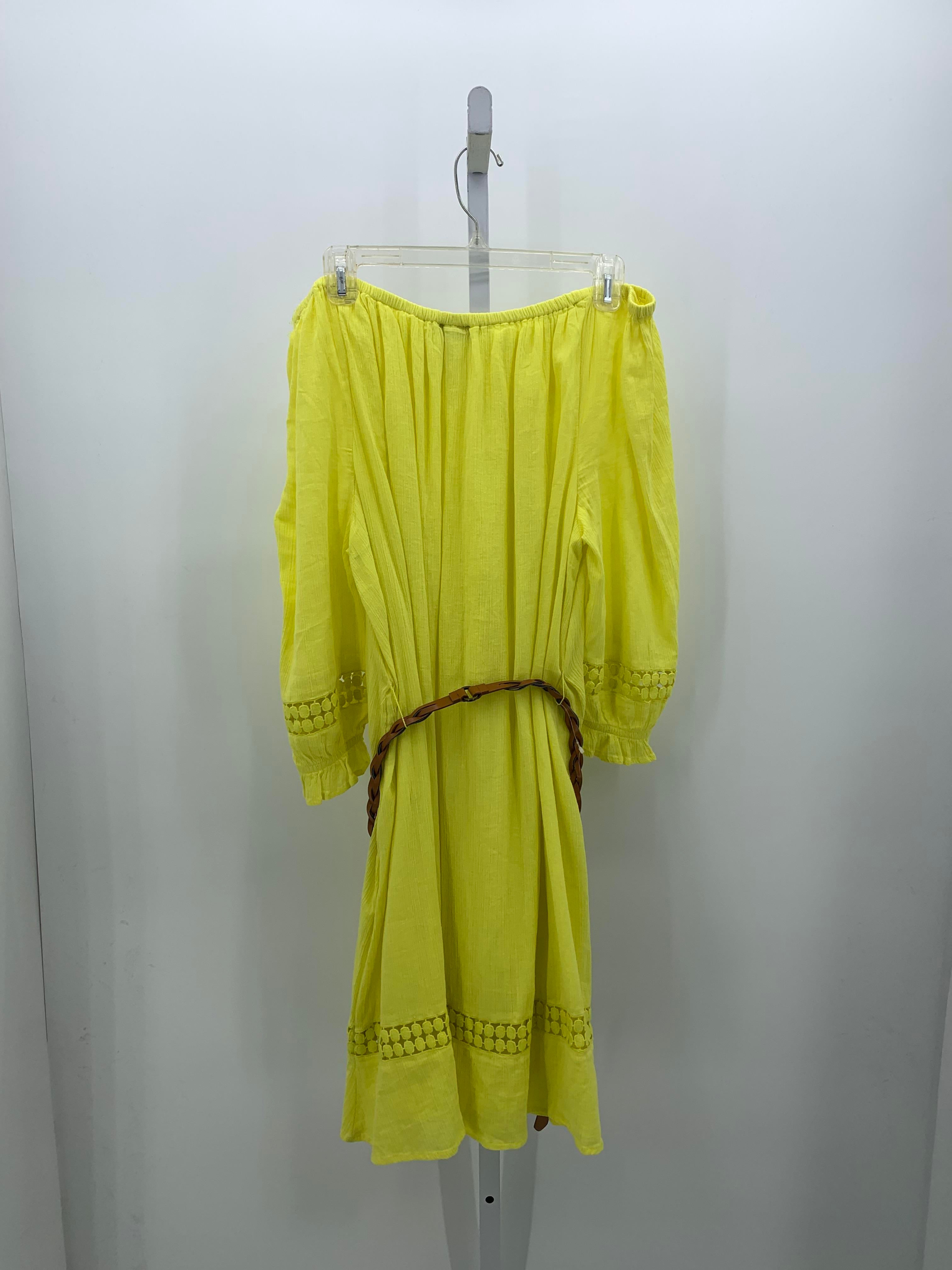 Lane Bryant Size 14/16 W Womens 3/4 Sleeve Dress