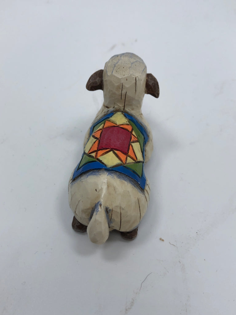 NATIVITY SHEEP FIGURINE-JIM SHORE HEARTWOOD CREEK.