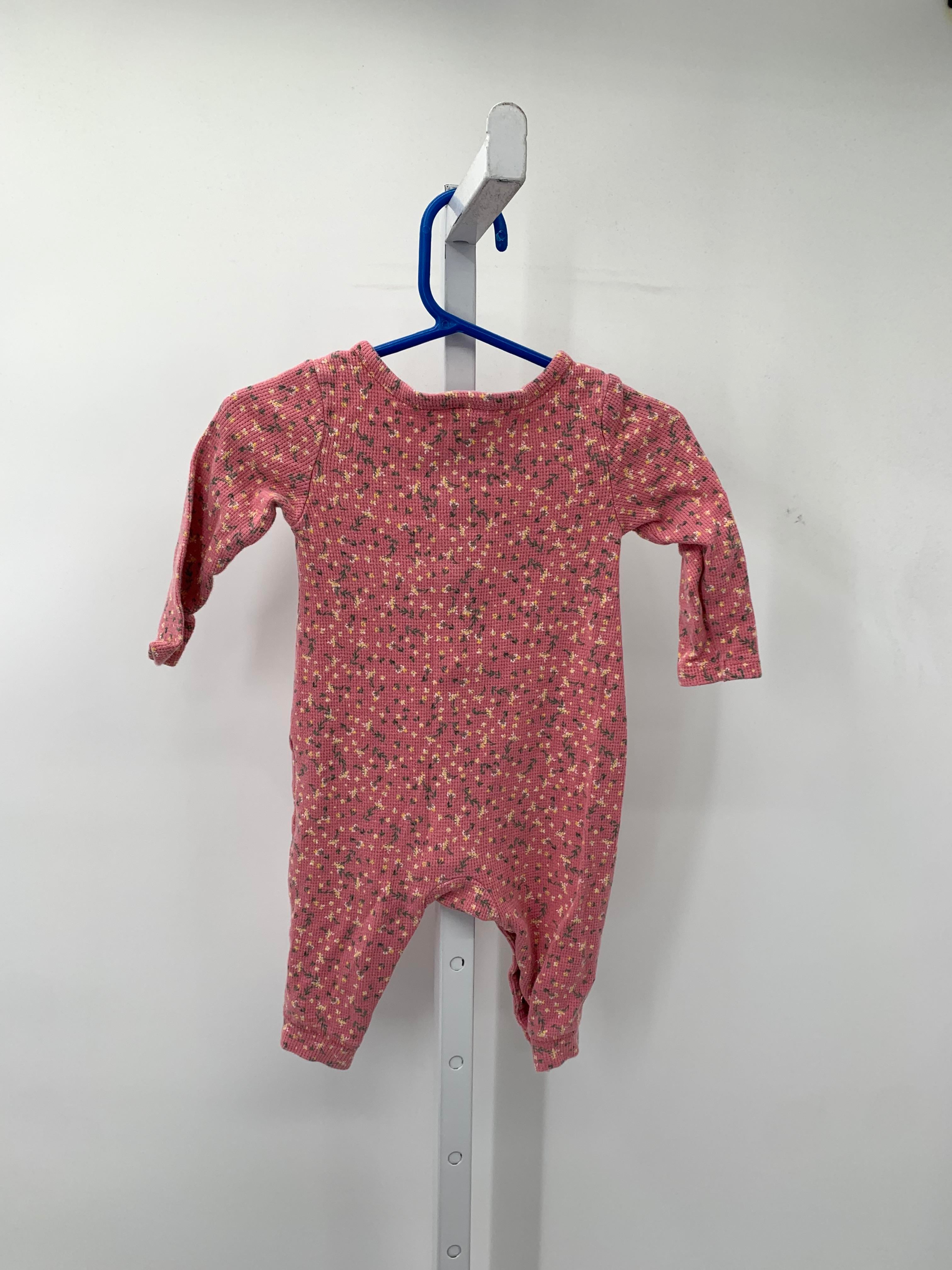 Old Navy Size 6-12 mon Girls Long Slv. Romper