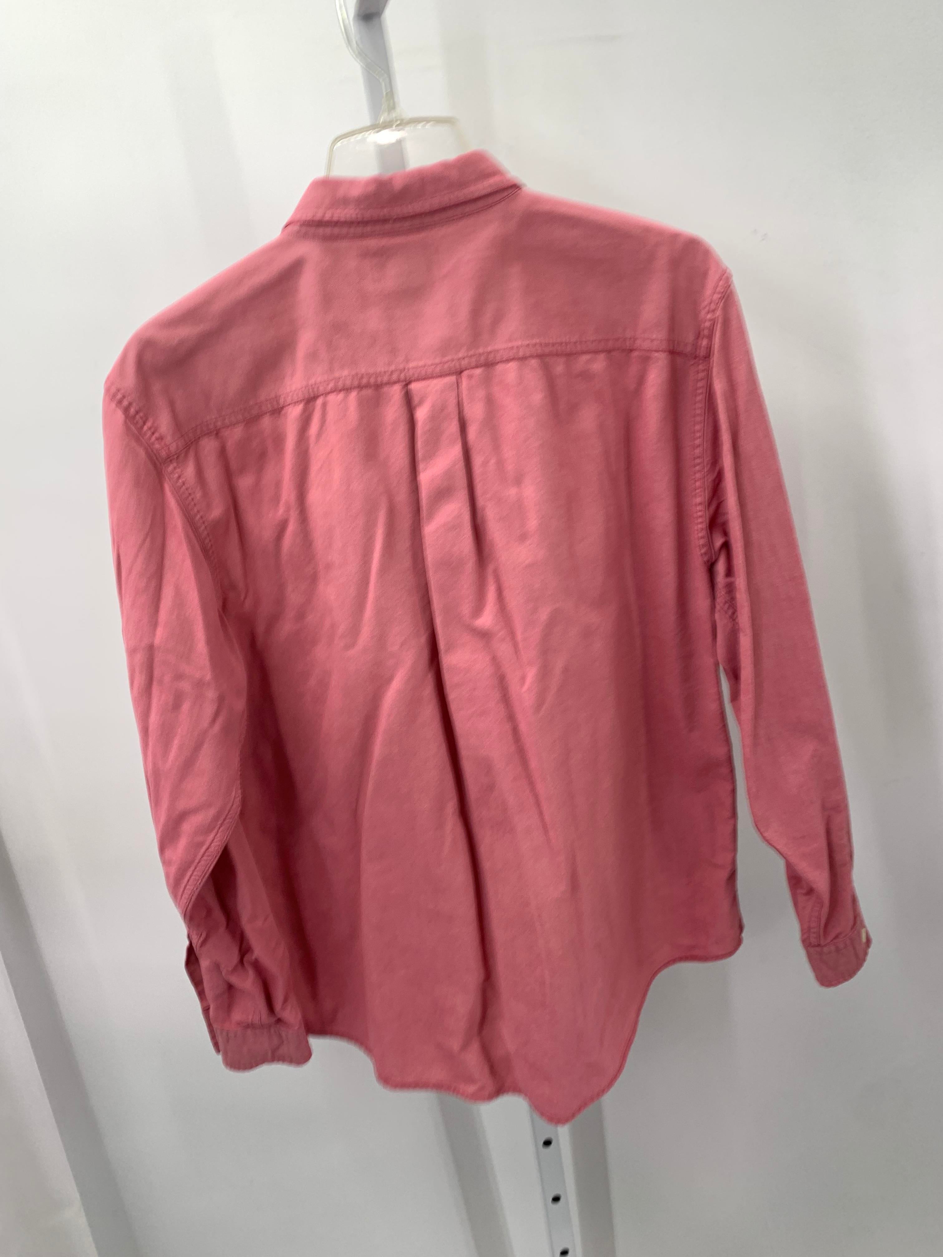 LL Bean Size Large Misses Long Sleeve Shirt
