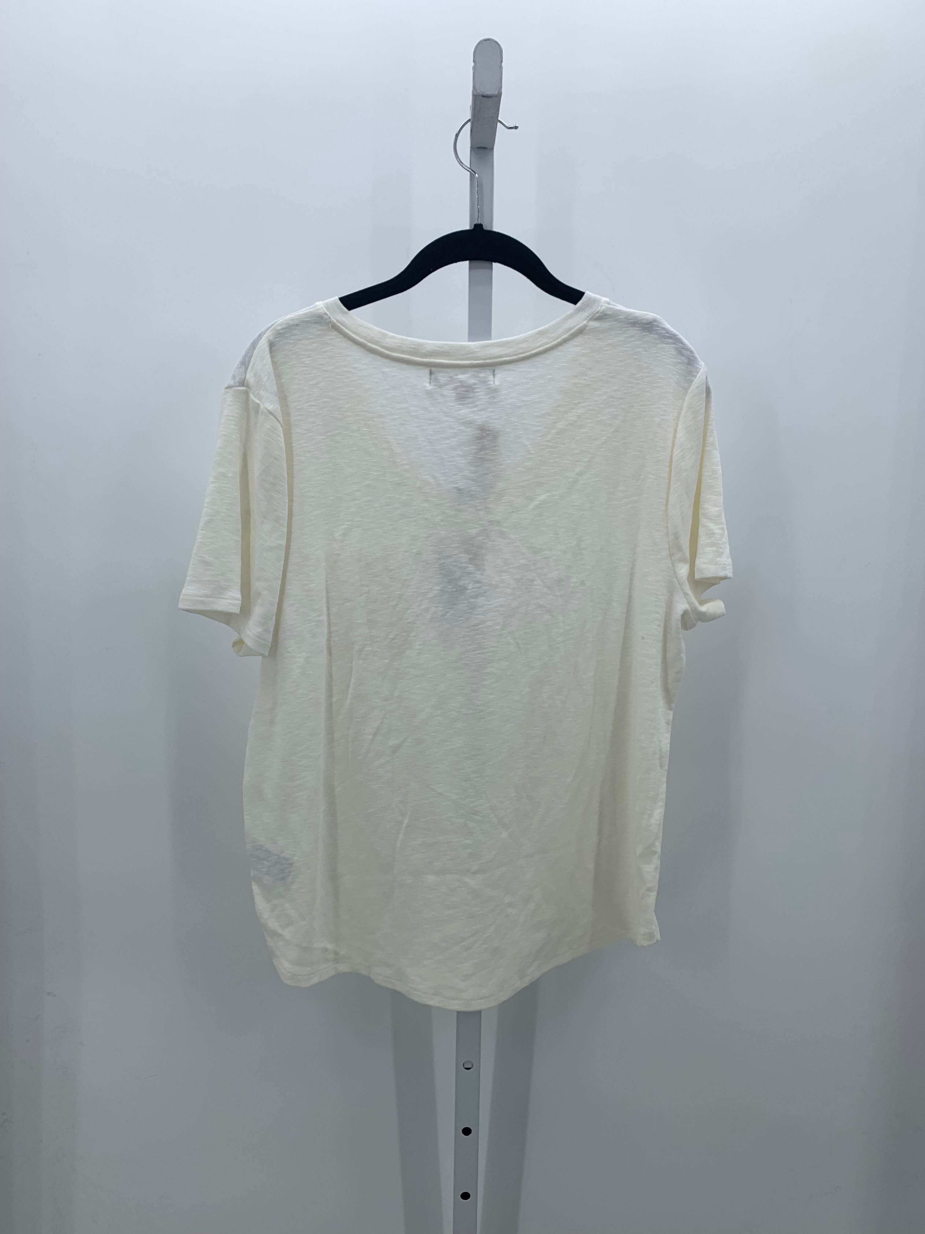 Size Extra Large Misses Short Sleeve Shirt