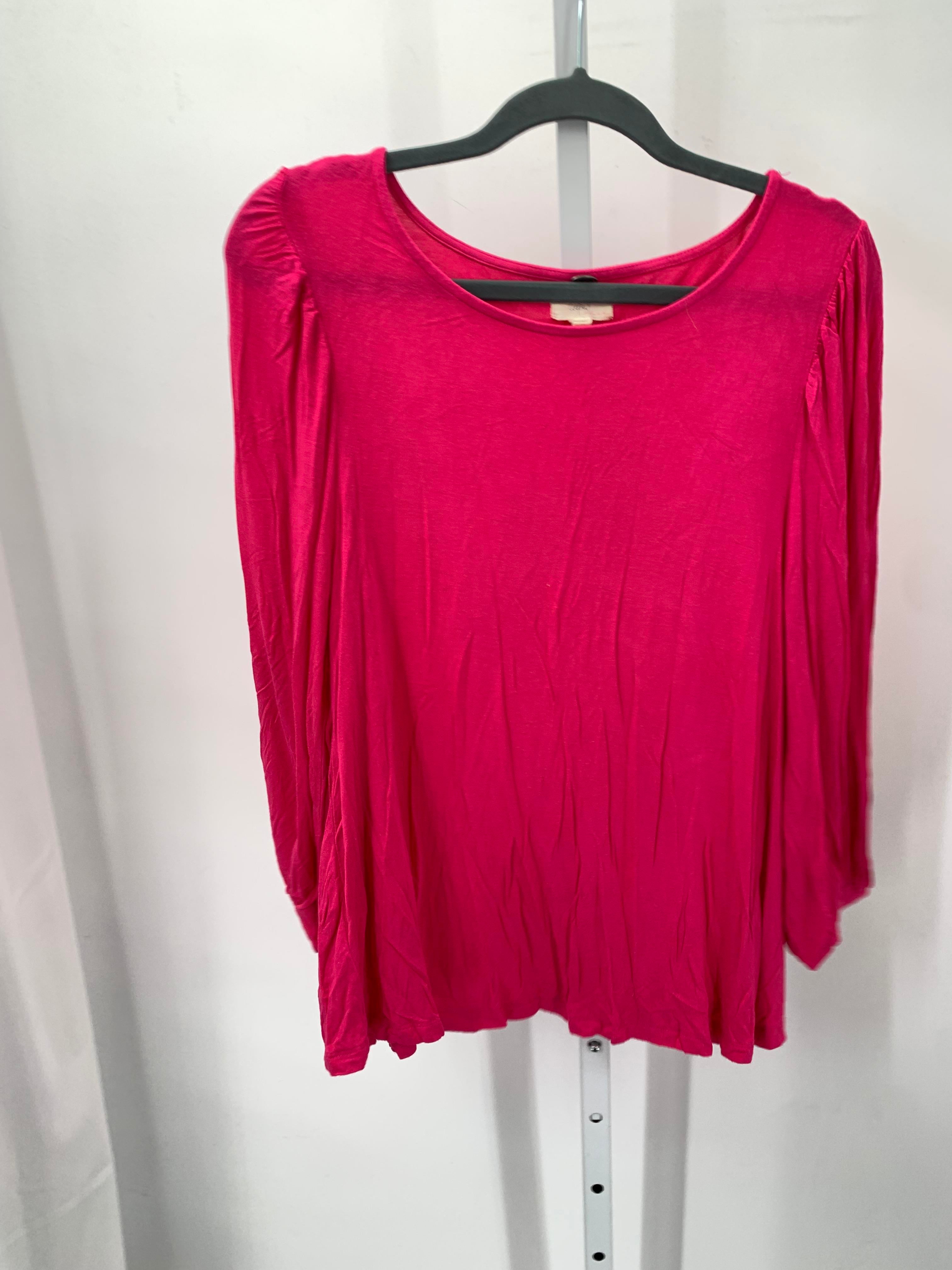 Cupio Size Large Misses 3/4 Sleeve Shirt