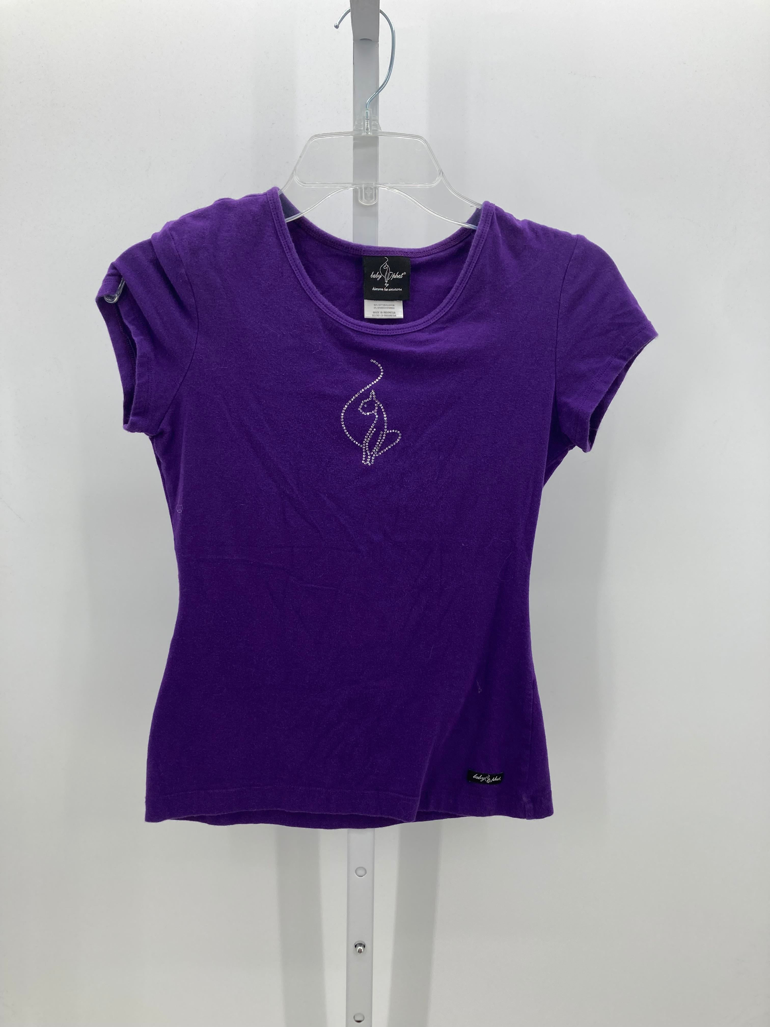 Baby Phat Size X Small Juniors Short Sleeve Shirt