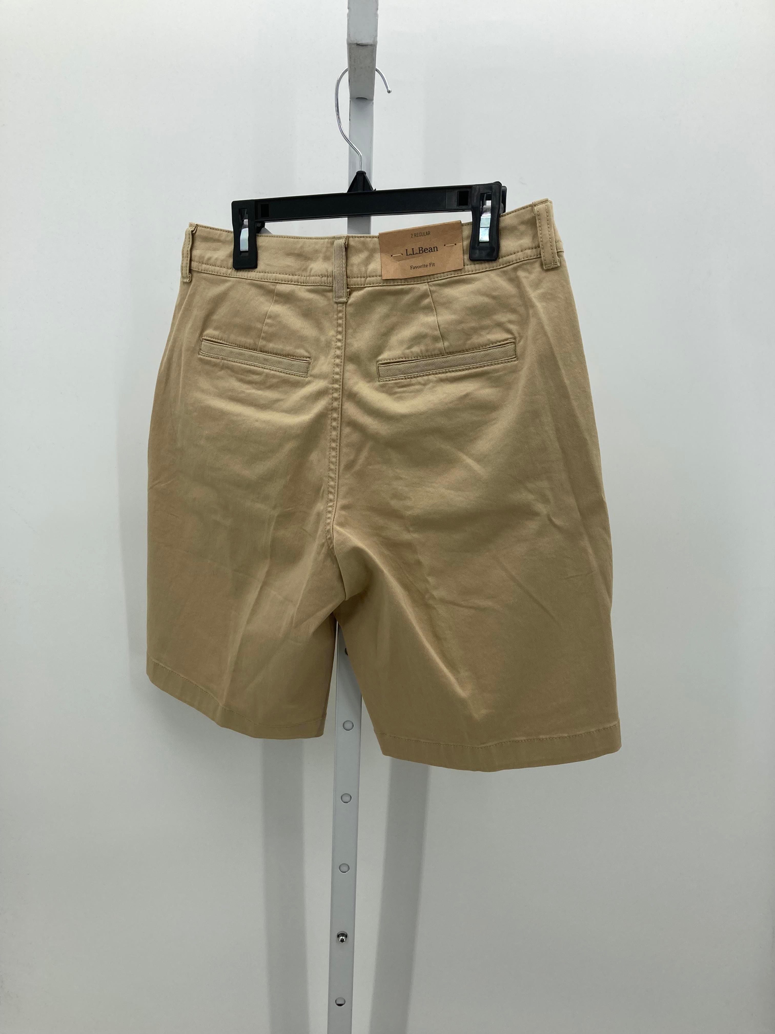 LL Bean Size 2 Misses Shorts