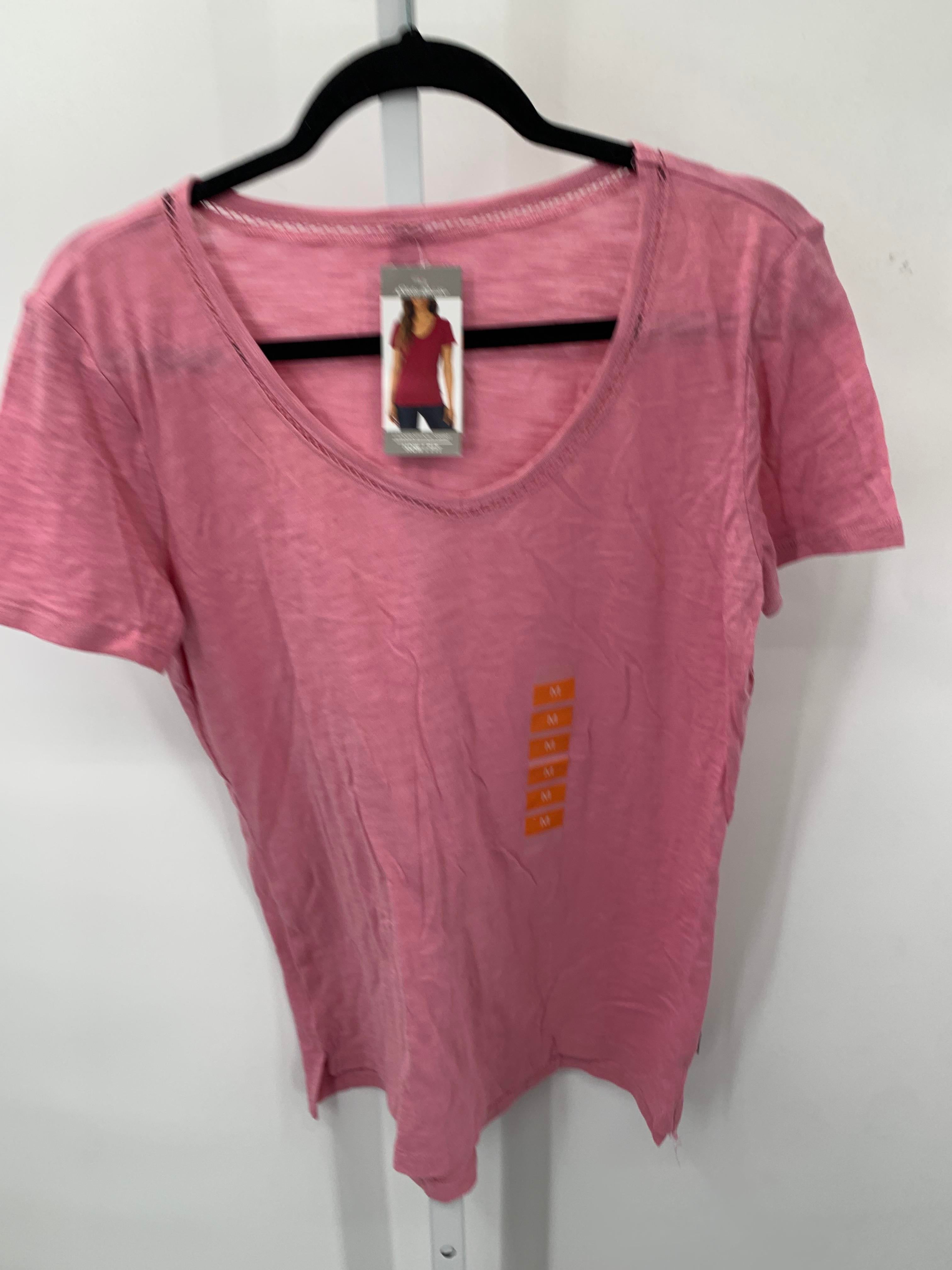 Eddie Bauer Size Medium Misses Short Sleeve Shirt