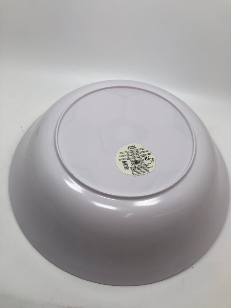 MELAMINE SOCCER CHIP BOWL.