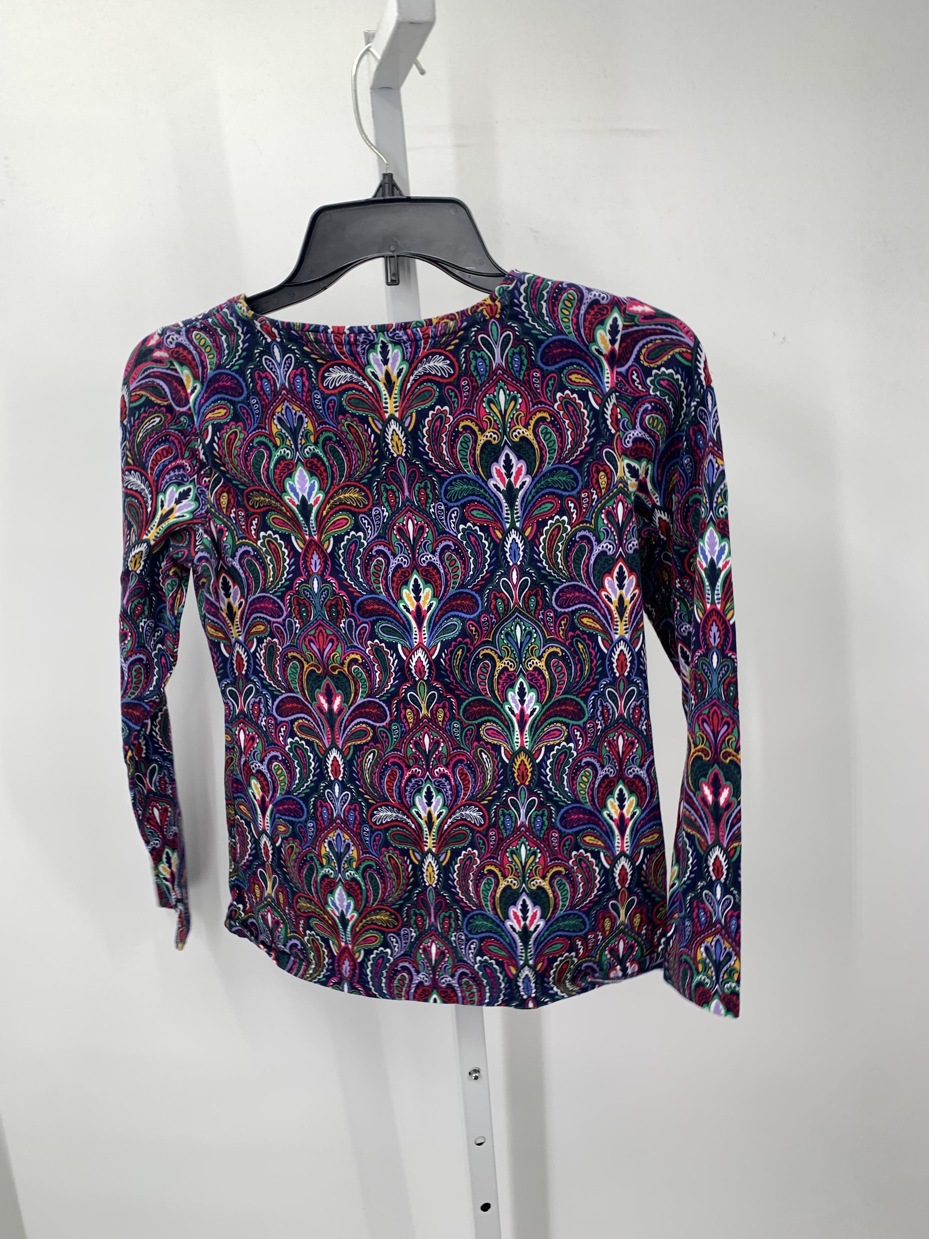 Talbots Size X Small Petite Petite Long Sleeve Shirt