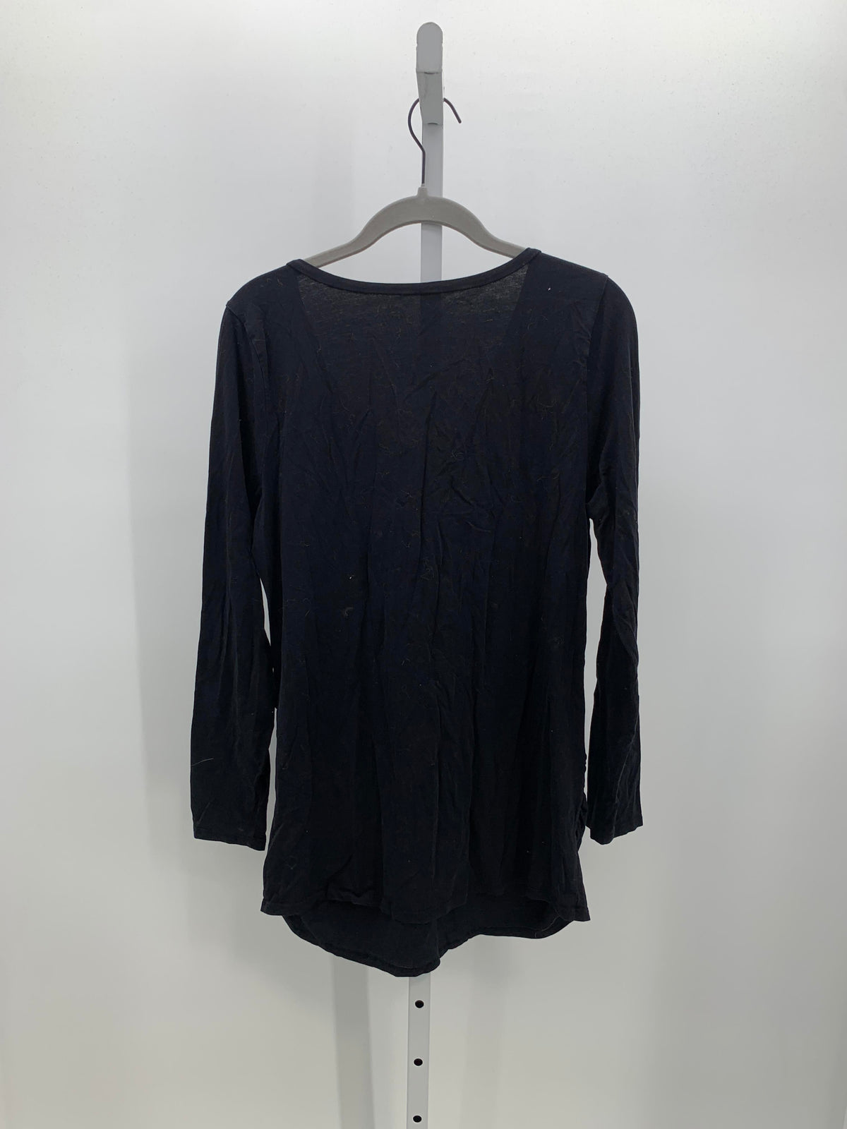Motherhood Black Size Large Maternity Long Sleeve Shirt