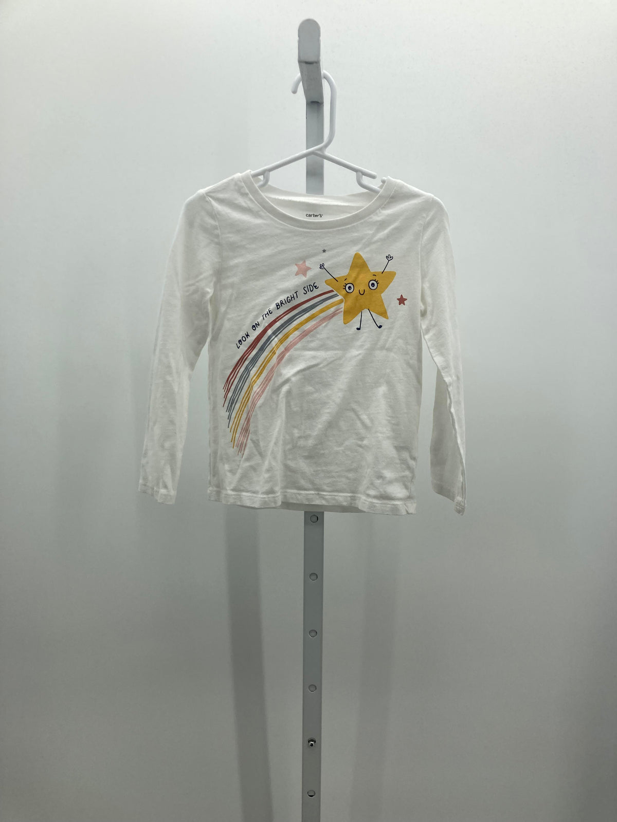 Carters Size 4T Girls Long Sleeve Shirt