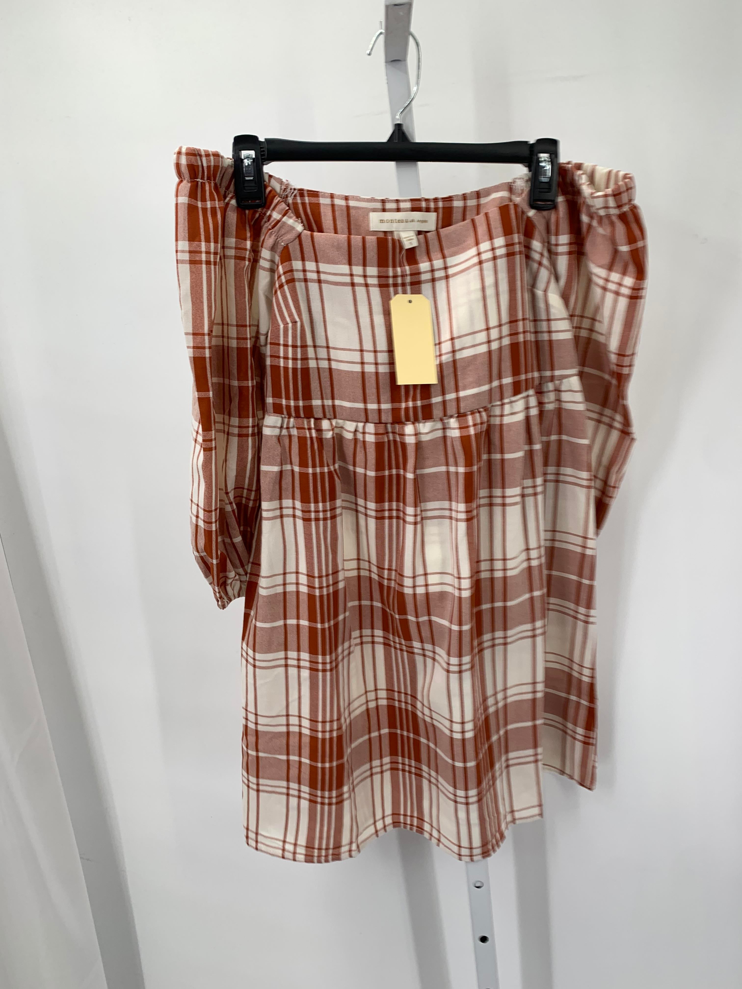 monteau Size Small Misses 3/4 Sleeve Dress