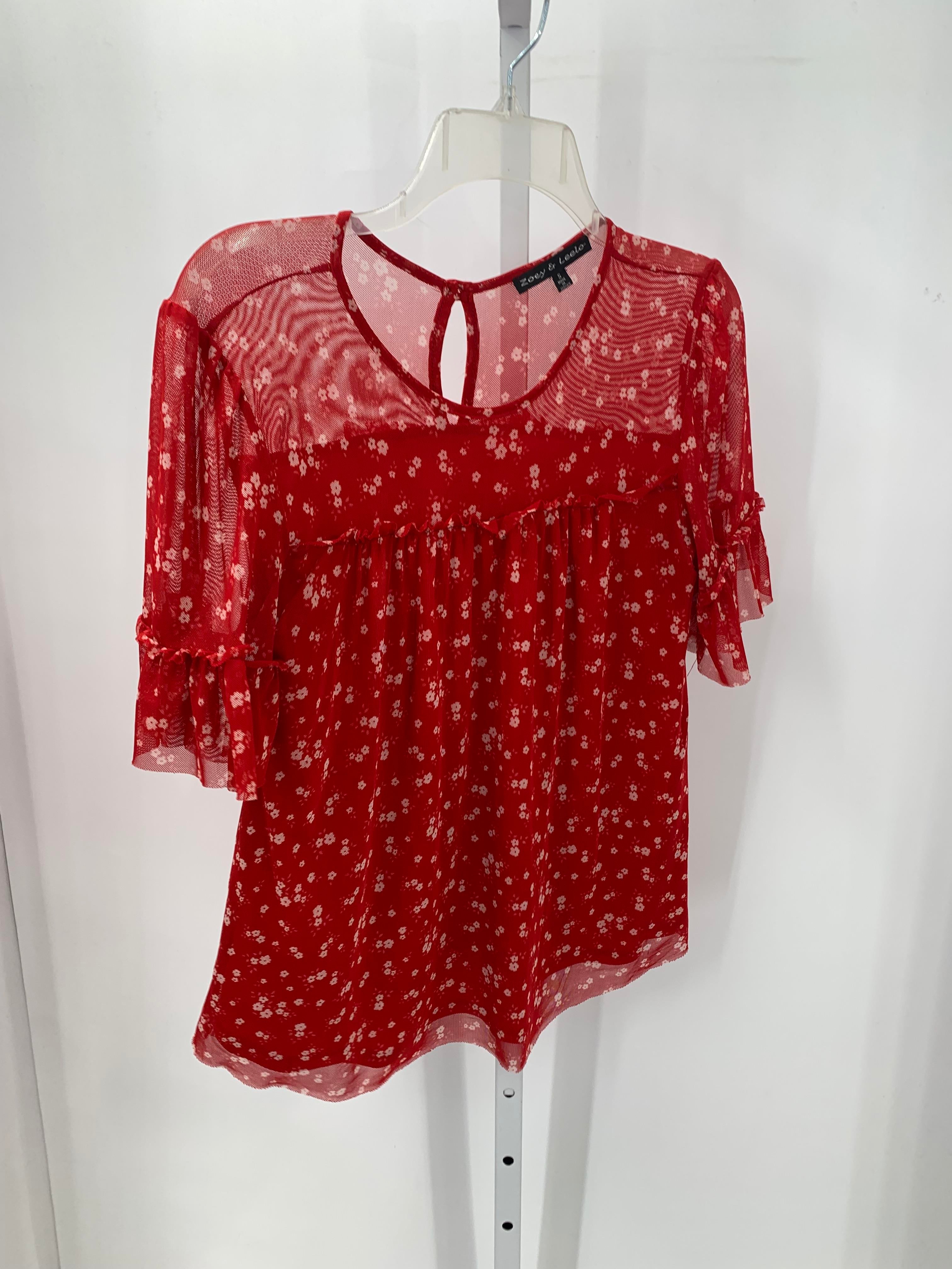 Size Small Misses Short Sleeve Shirt