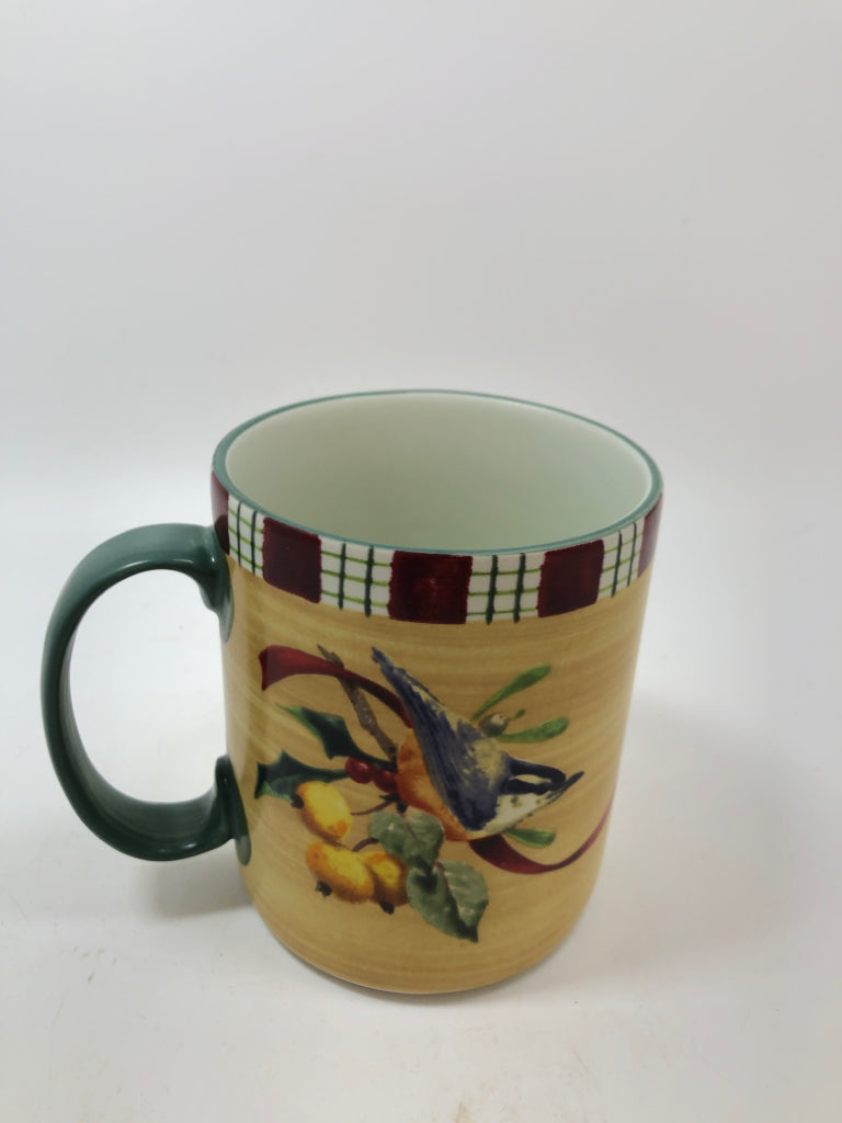 NUTHATCH LENOX WINTER GREETINGS MUG.
