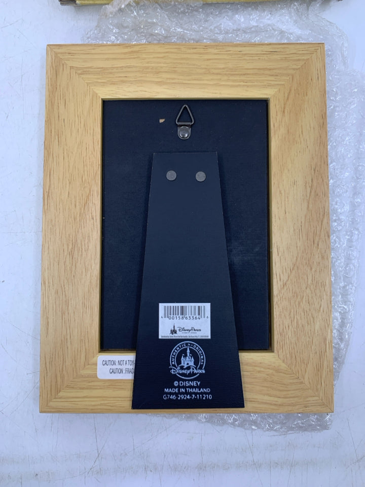 NIB COLORFUL MOUSE EARS W/ SAYING FRAME.