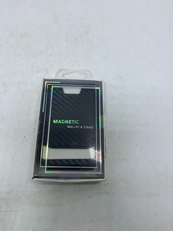 NIB CARBO FIBER MAGNETIC WALLET & STAND.