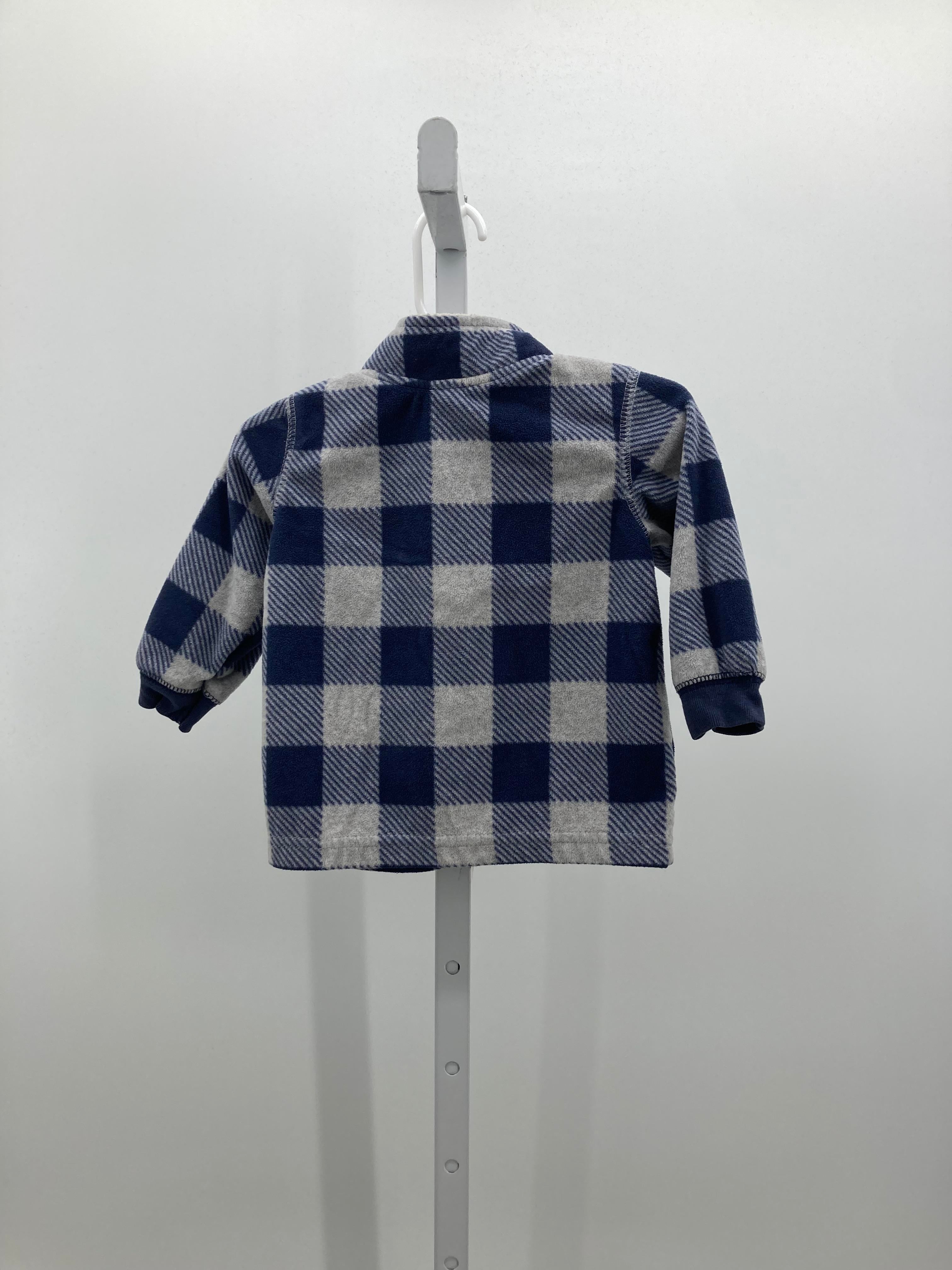 GREY PLAID FLEECE