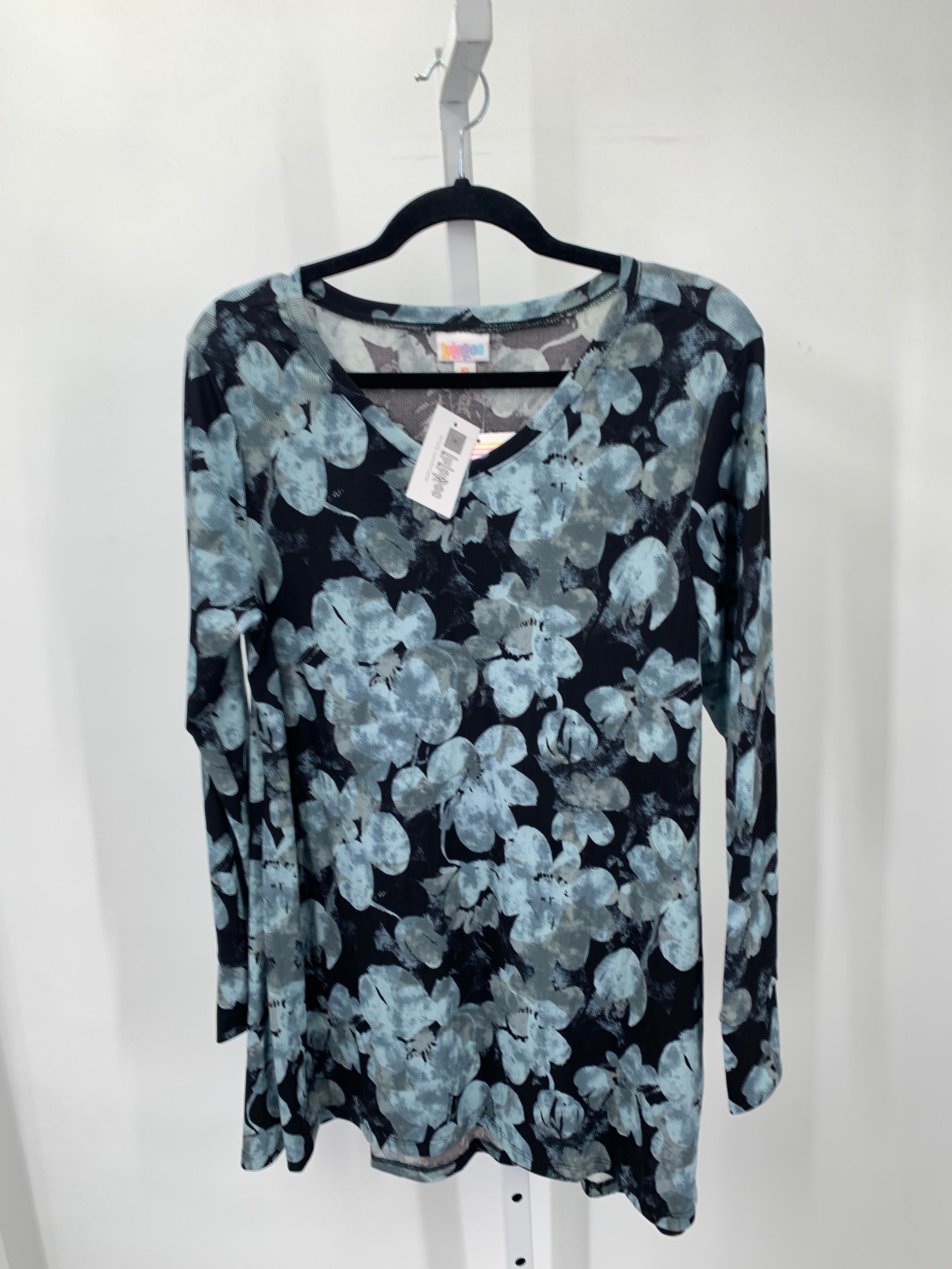 Lularoe Size X Small Misses Long Sleeve Shirt