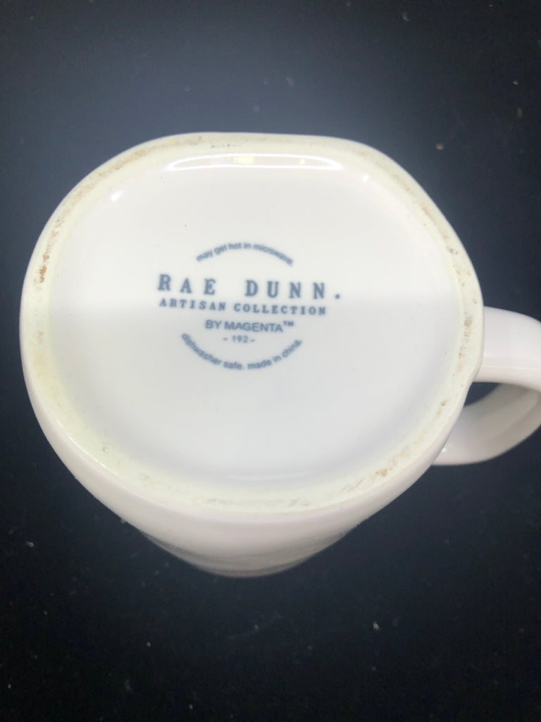 RAE DUNN LOVE YOU COFFEE MUG.