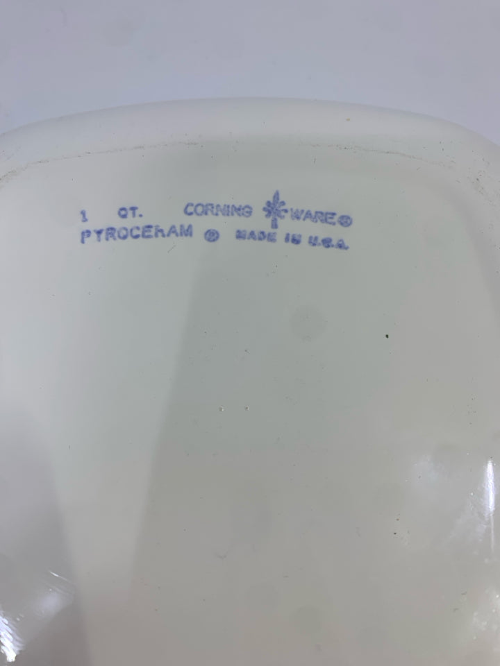 BLUE CORNFLOWER BAKING DISH.