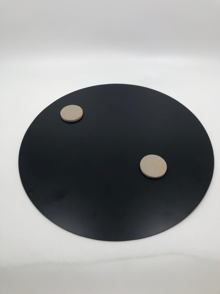 ROUND MIRROR TRAY.