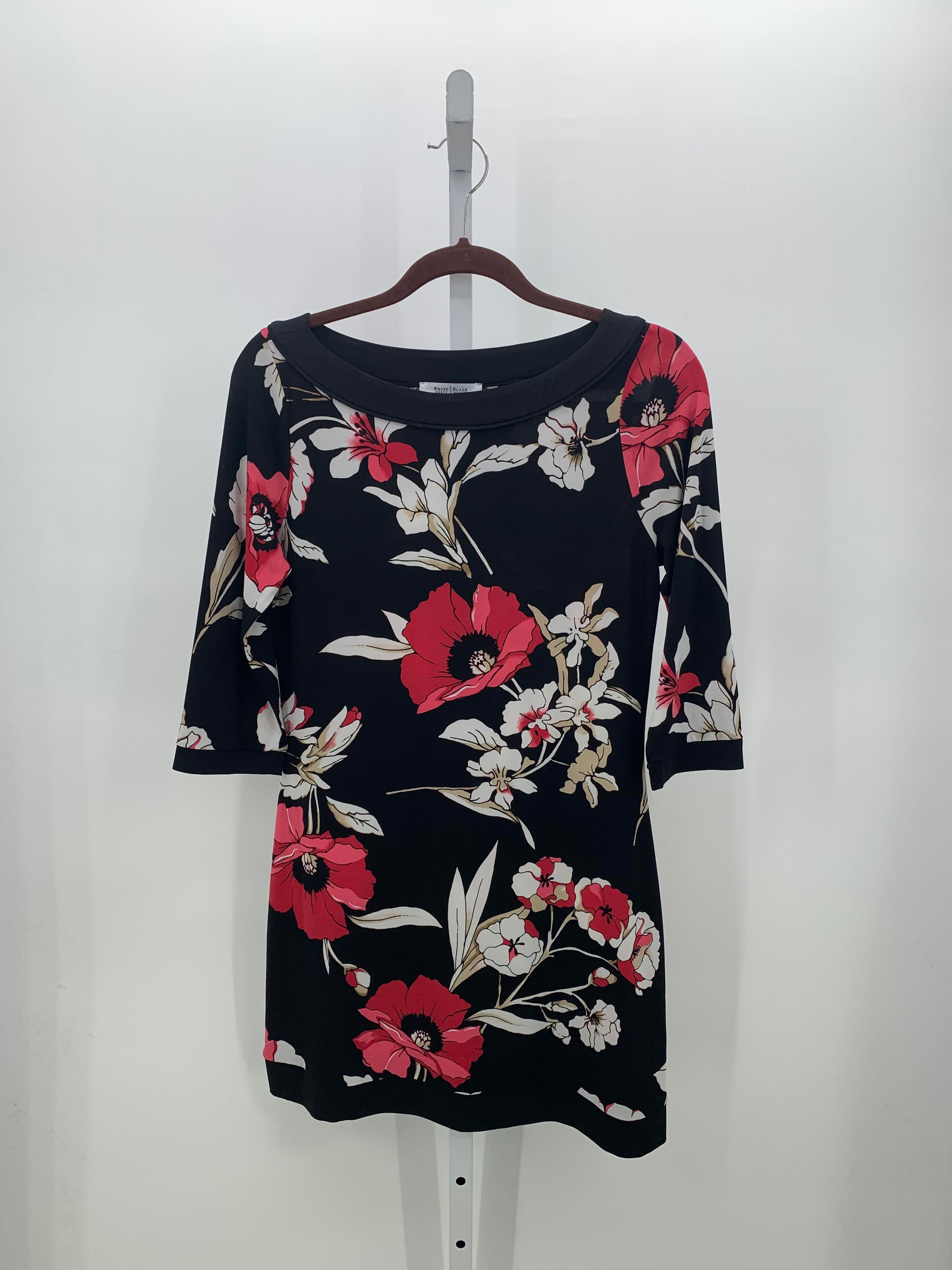 White House Black Size Small Misses 3/4 Sleeve Dress