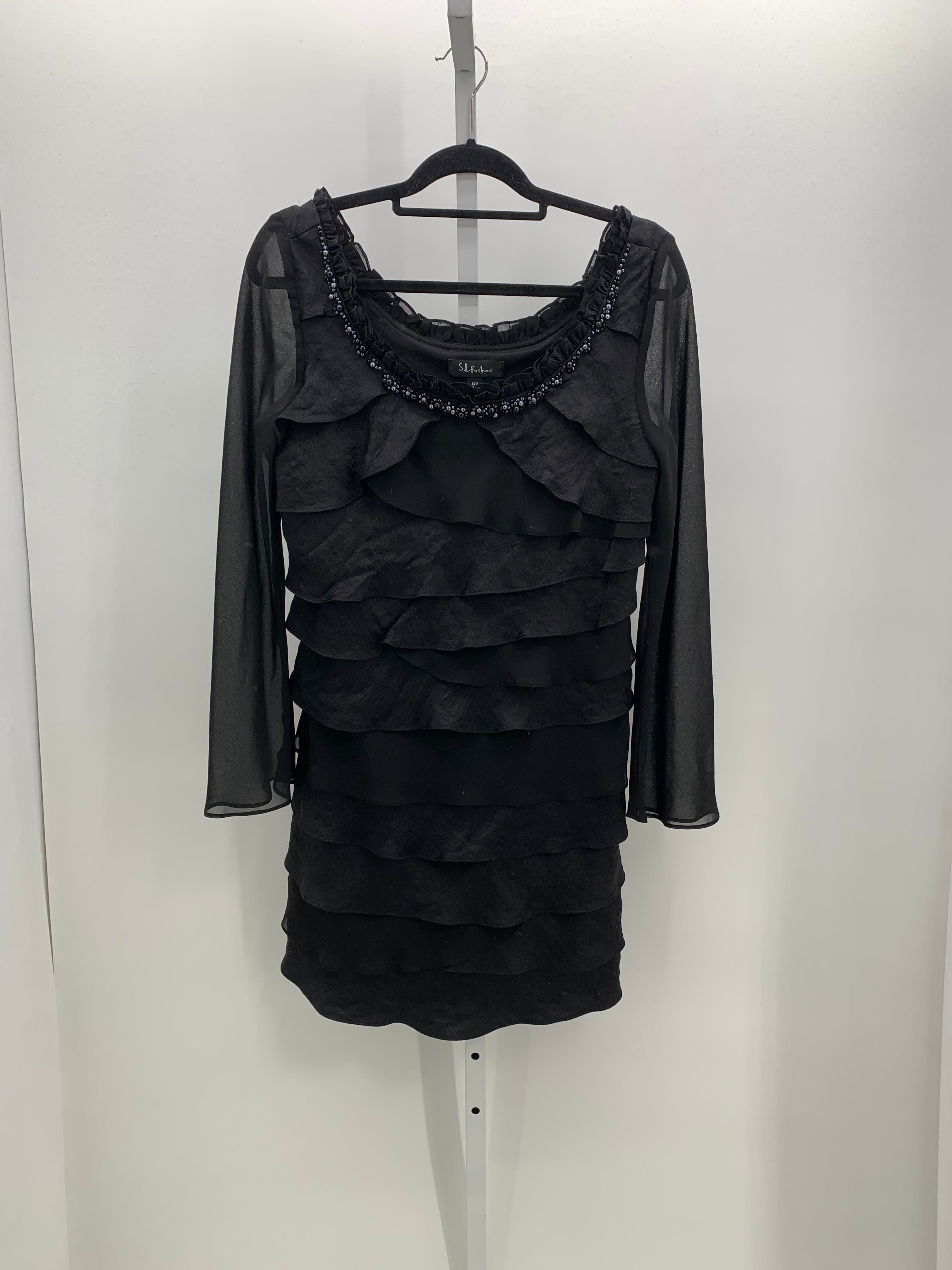 Size 14 Petite Petite Long Sleeve Dress