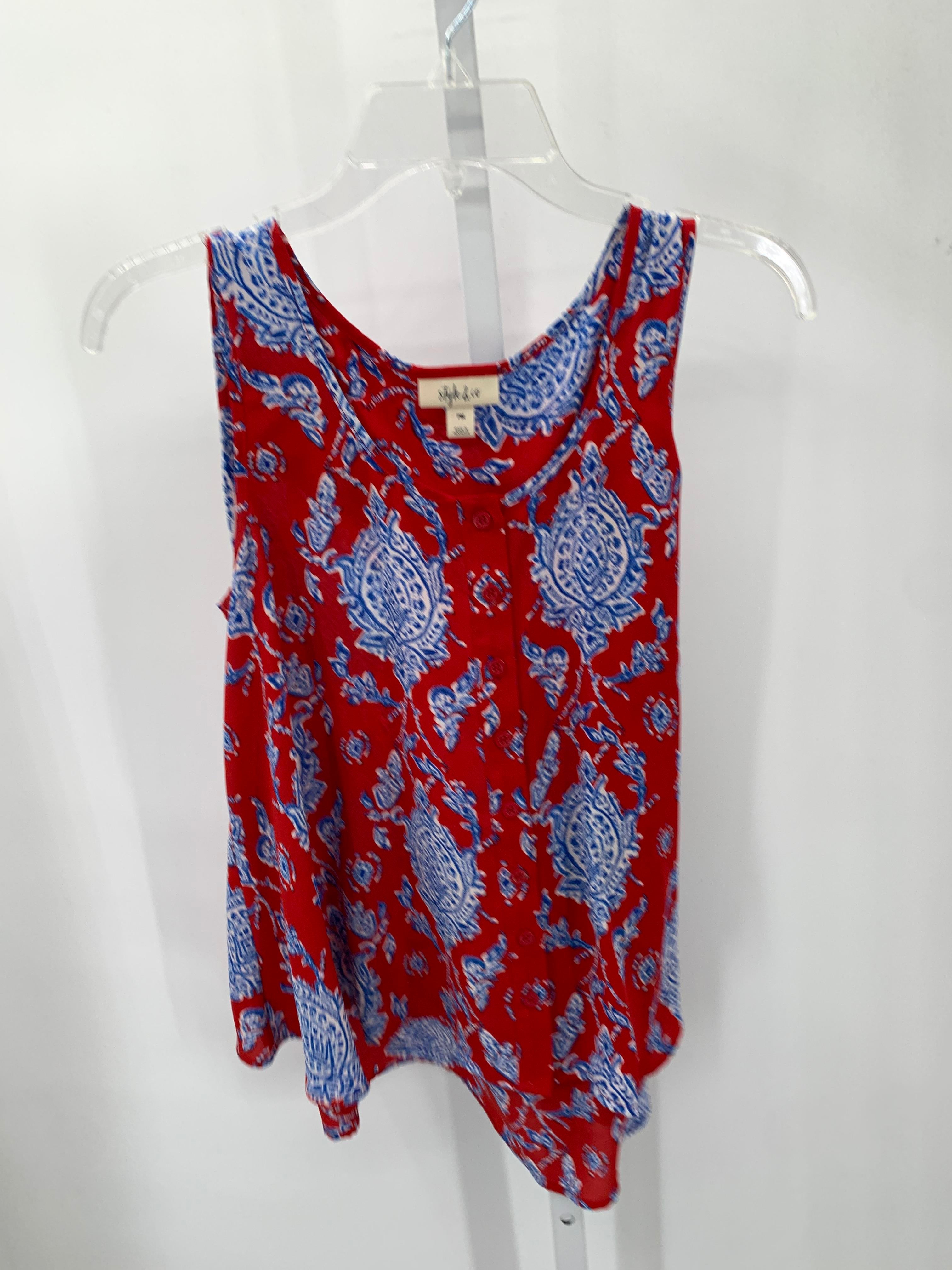 Style & Co. Size Small Petite Petite Sleeveless Shirt