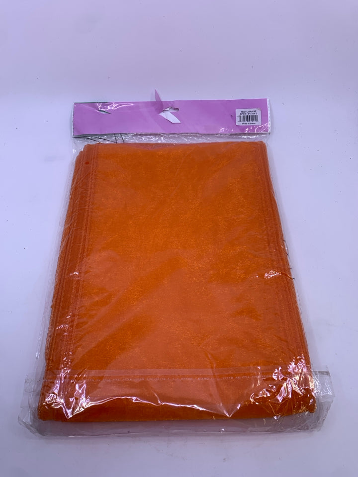 NIP ORANGE CHAIR BOW.