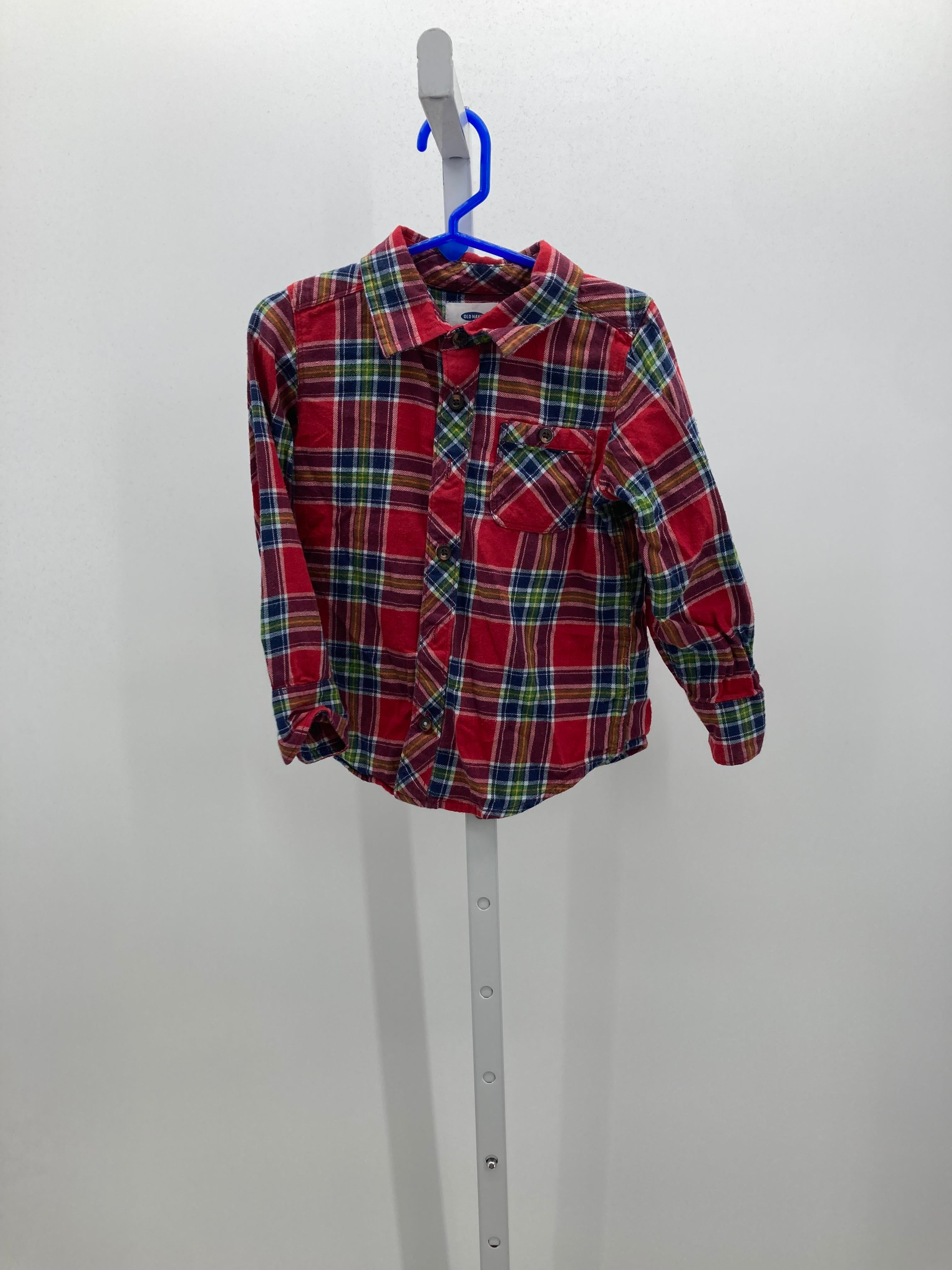PLAID BTN DOWN
