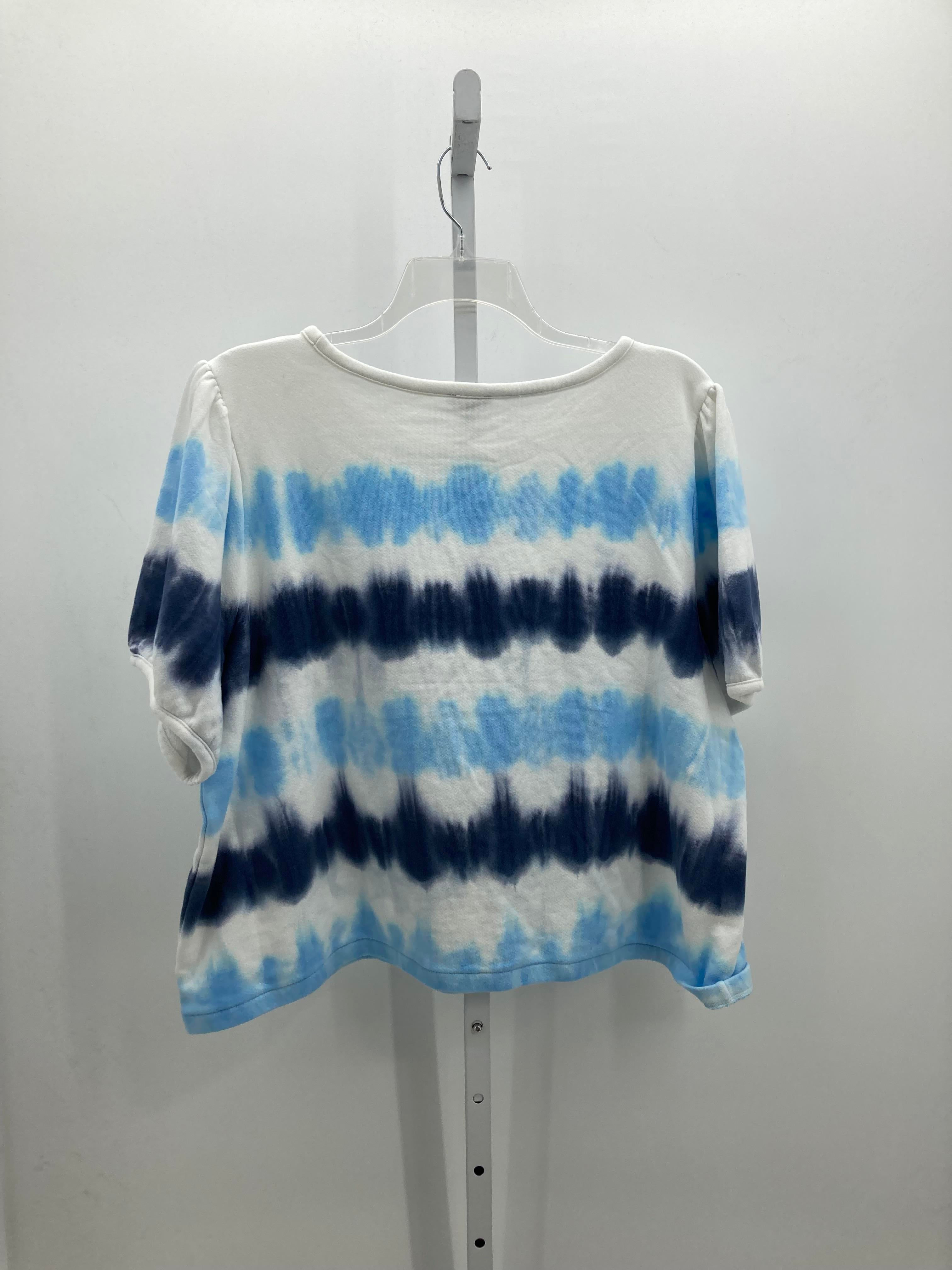 Talbots Size 3XP Womens Short Sleeve Shirt