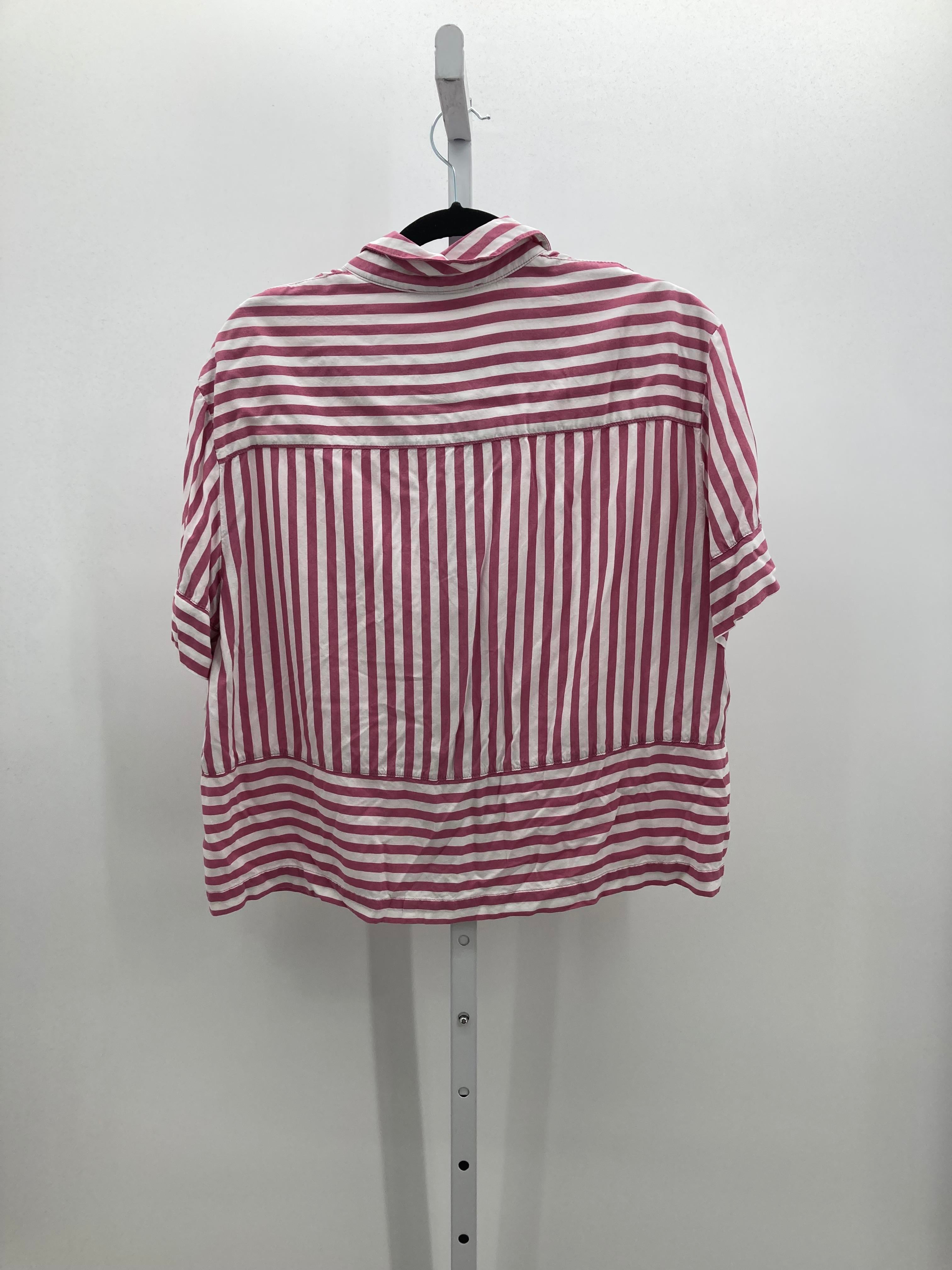 Jane + Delancey Size Large Misses Short Sleeve Shirt